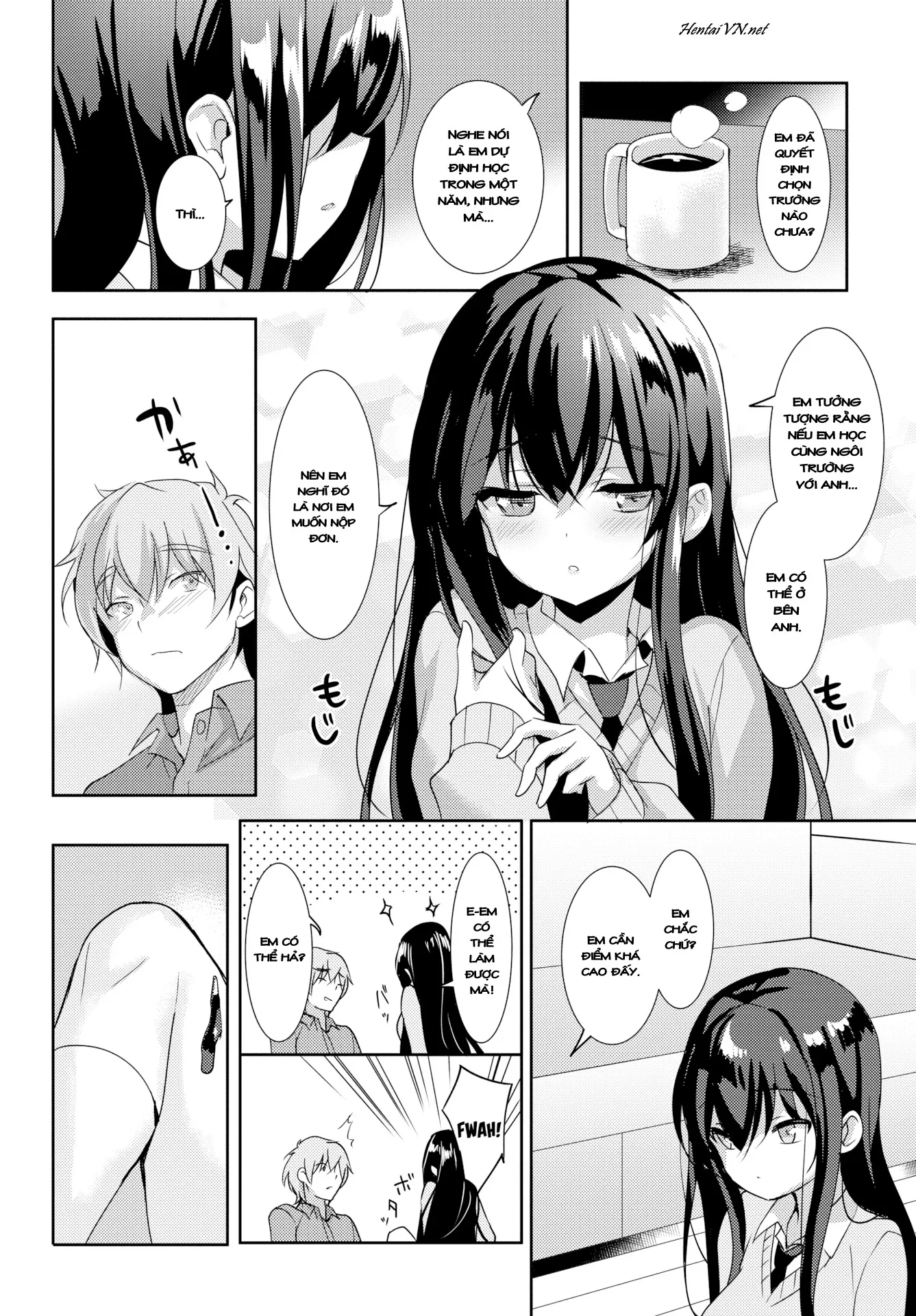HentaiVN.net - Ảnh 5 - Sakura Drops [Truyện siêu ngọt] - Chap 1