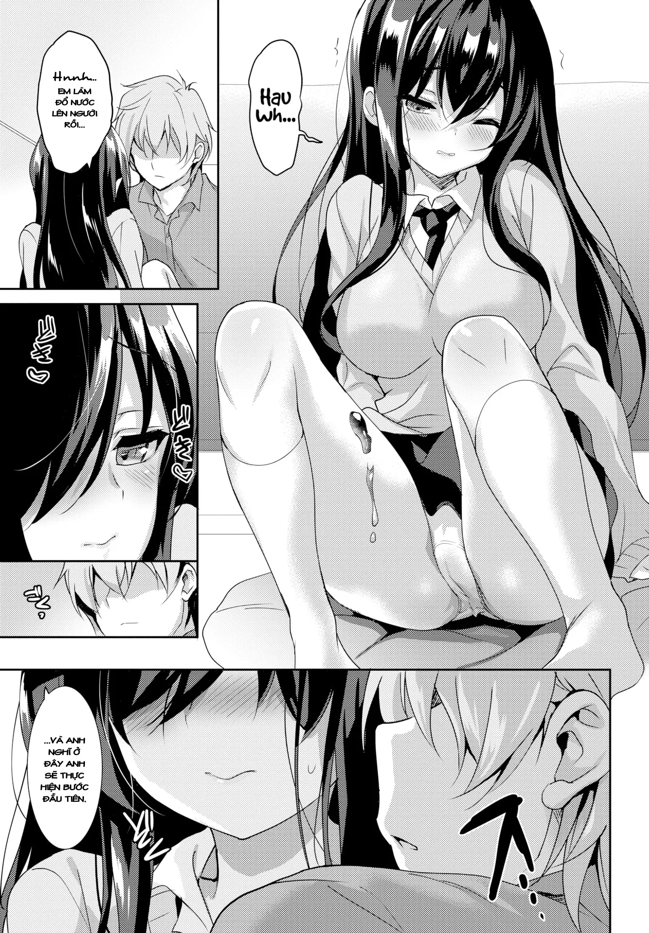 HentaiVN.net - Ảnh 6 - Sakura Drops [Truyện siêu ngọt] - Chap 1