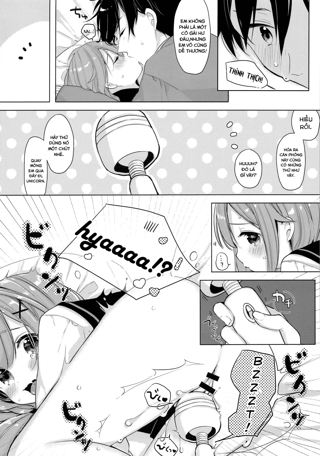 HentaiVN.net - Ảnh 9 - Unicorn, đã làm hết sức, ngay cả khi ở trong khách sạn [Unicorn, Hotel demo Ganbaru ; Unicorn, Doing Her Best Even in The Hotel] - Oneshot