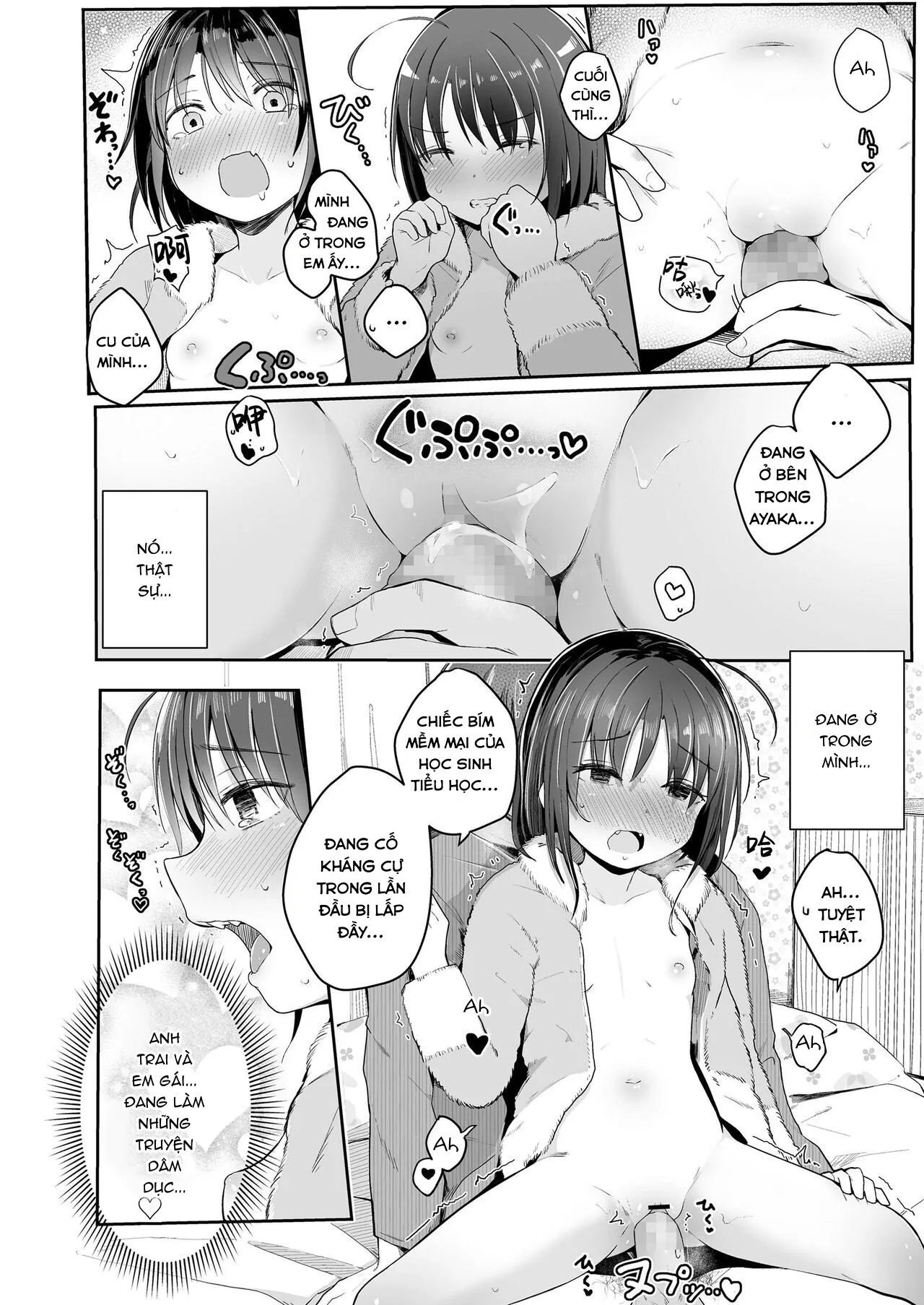 HentaiVN.net - Ảnh 11 - Bí mật của cô em gái nhỏ - Oneshot