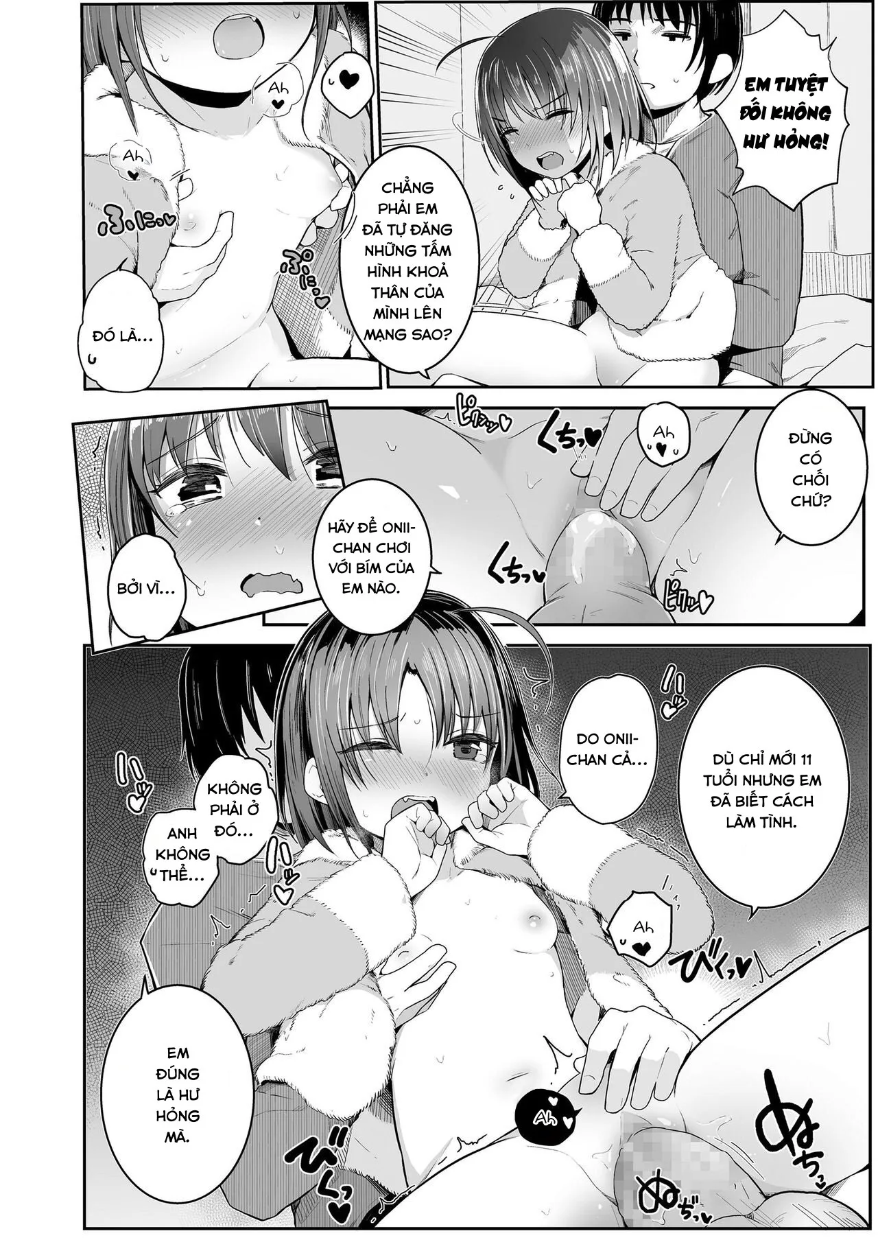 HentaiVN.net - Ảnh 12 - Bí mật của cô em gái nhỏ - Oneshot