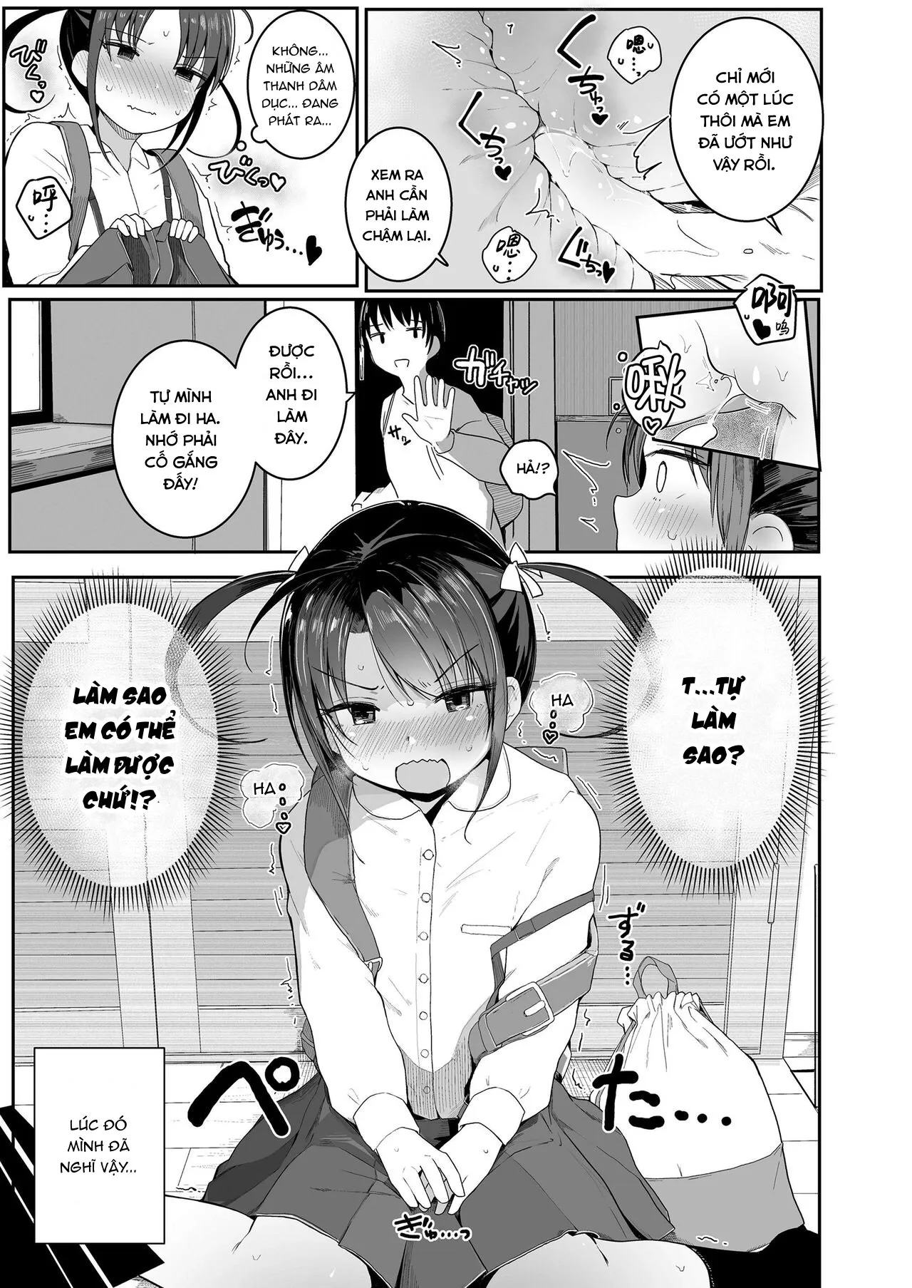 HentaiVN.net - Ảnh 4 - Bí mật của cô em gái nhỏ - Oneshot