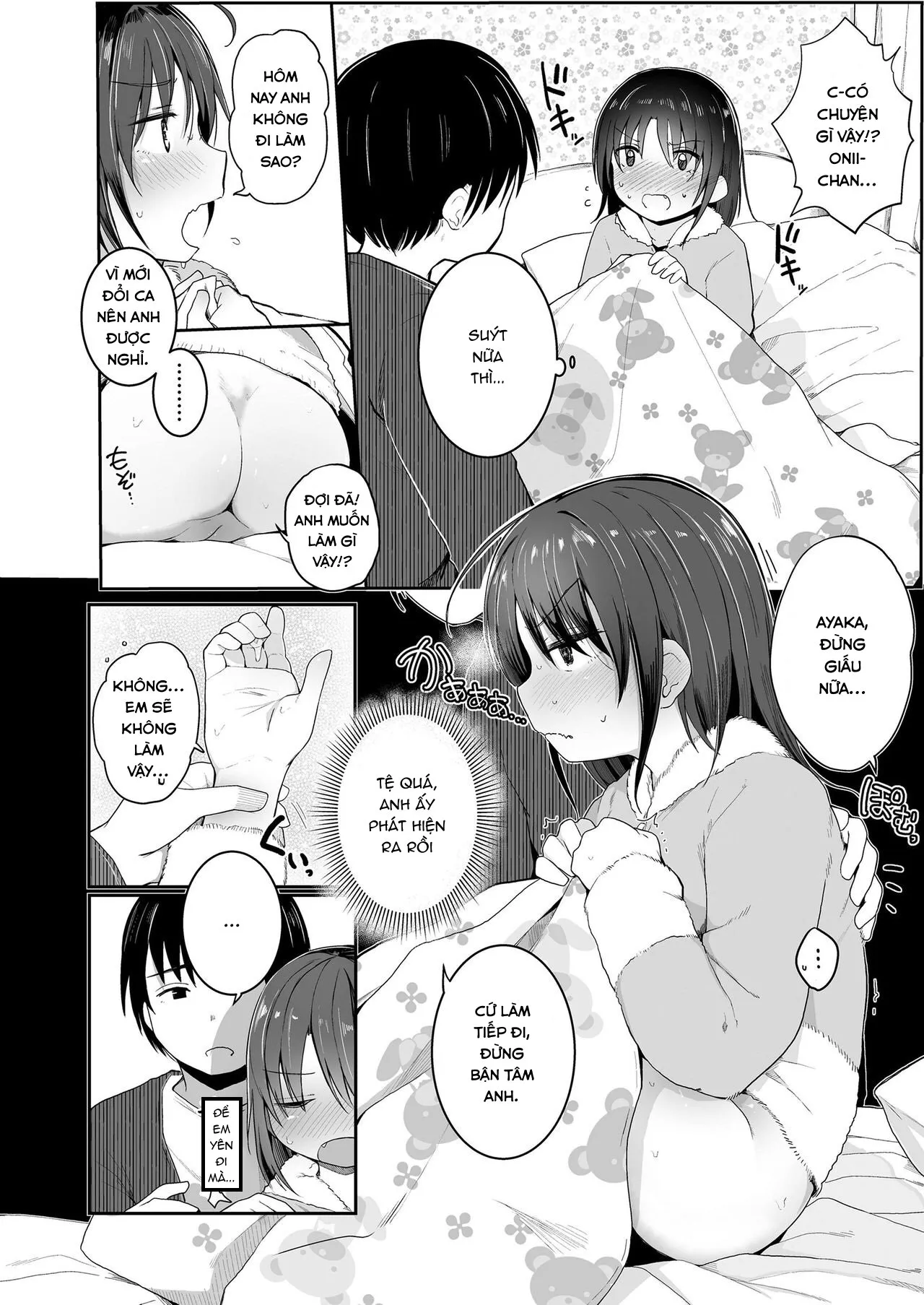 HentaiVN.net - Ảnh 6 - Bí mật của cô em gái nhỏ - Oneshot