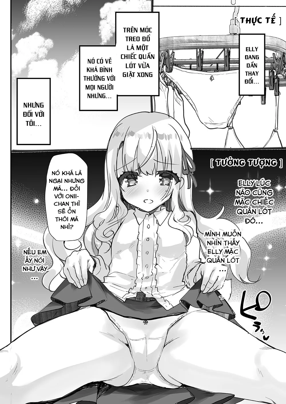 HentaiVN.net - Ảnh 6 - Em gái Elly-chan dễ thương [Amaenbo Imouto Elly-chan; 甘えんぼ義妹エリィちゃん; Gimai Elly-chan to Love Love Cosplay H; Imouto Elly-chan to Honeymoon Vacances] - Ngoại truyện 1: Em gái Elly yêu thích cosplay