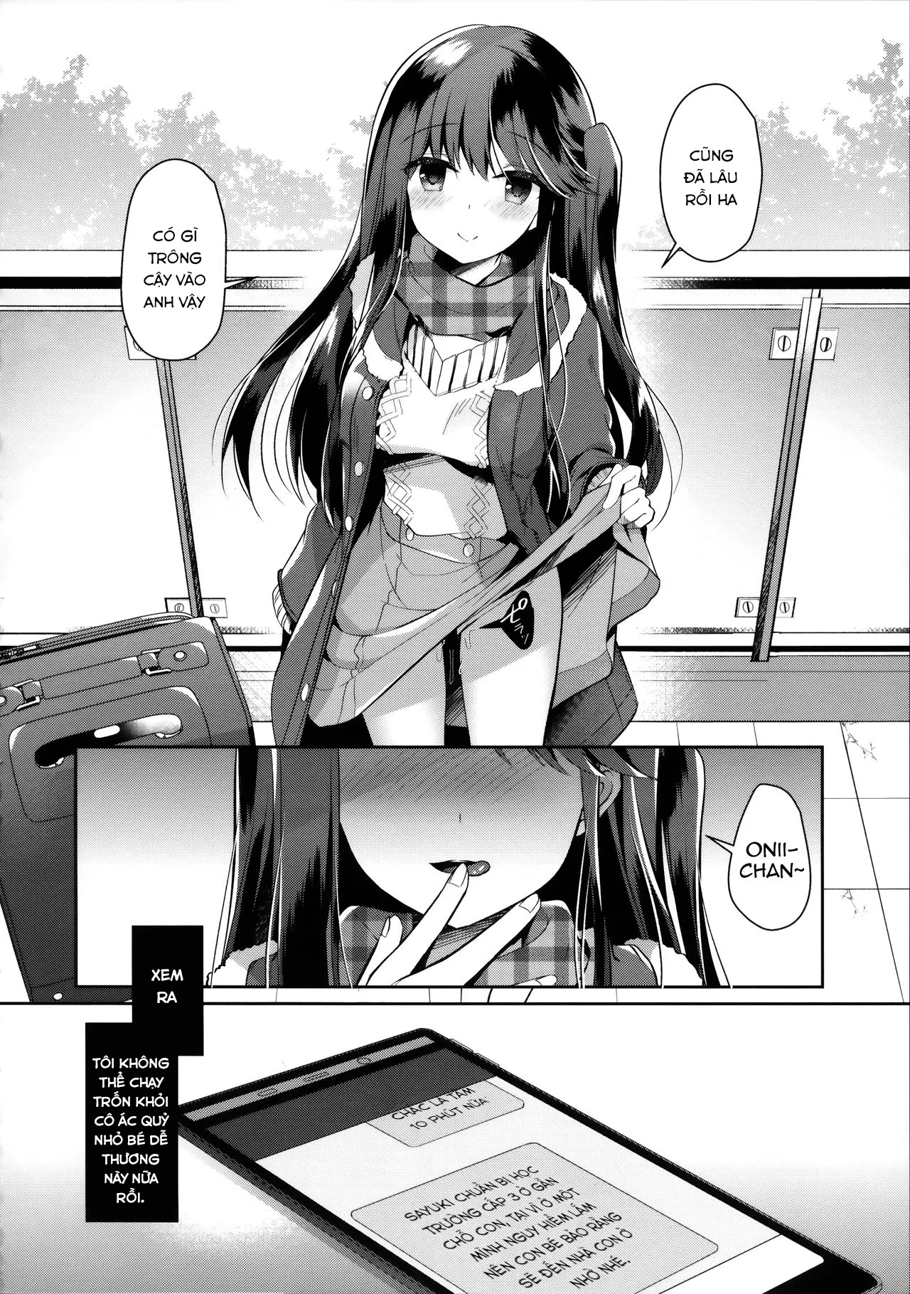 HentaiVN.net - Ảnh 18 - Đứa em gái Sayuki dễ thương của tôi hóa ra là một con phò!? [Bitch na Koakuma Sayuki-chan ~Onii-chan ni Anikatsuchuu~; ビッチな小悪魔紗雪ちゃん～お兄ちゃんに兄活中～] - Oneshot