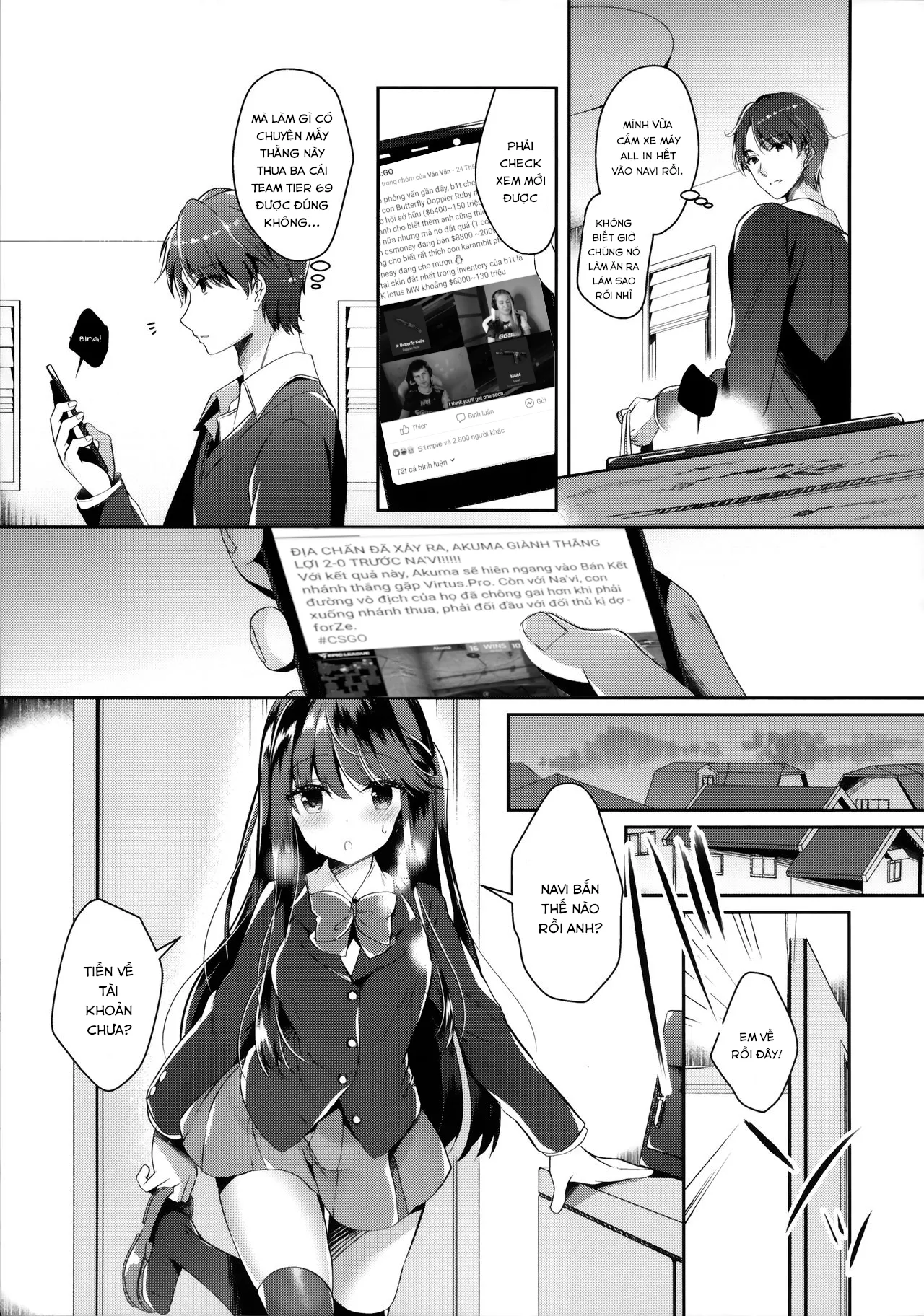 HentaiVN.net - Ảnh 21 - Đứa em gái Sayuki dễ thương của tôi hóa ra là một con phò!? [Bitch na Koakuma Sayuki-chan ~Onii-chan ni Anikatsuchuu~; ビッチな小悪魔紗雪ちゃん～お兄ちゃんに兄活中～] - Oneshot