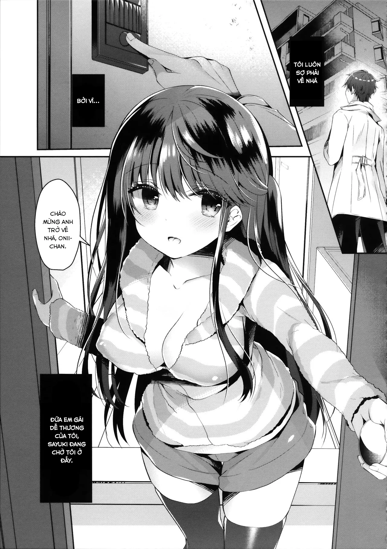 HentaiVN.net - Ảnh 5 - Đứa em gái Sayuki dễ thương của tôi hóa ra là một con phò!? [Bitch na Koakuma Sayuki-chan ~Onii-chan ni Anikatsuchuu~; ビッチな小悪魔紗雪ちゃん～お兄ちゃんに兄活中～] - Oneshot