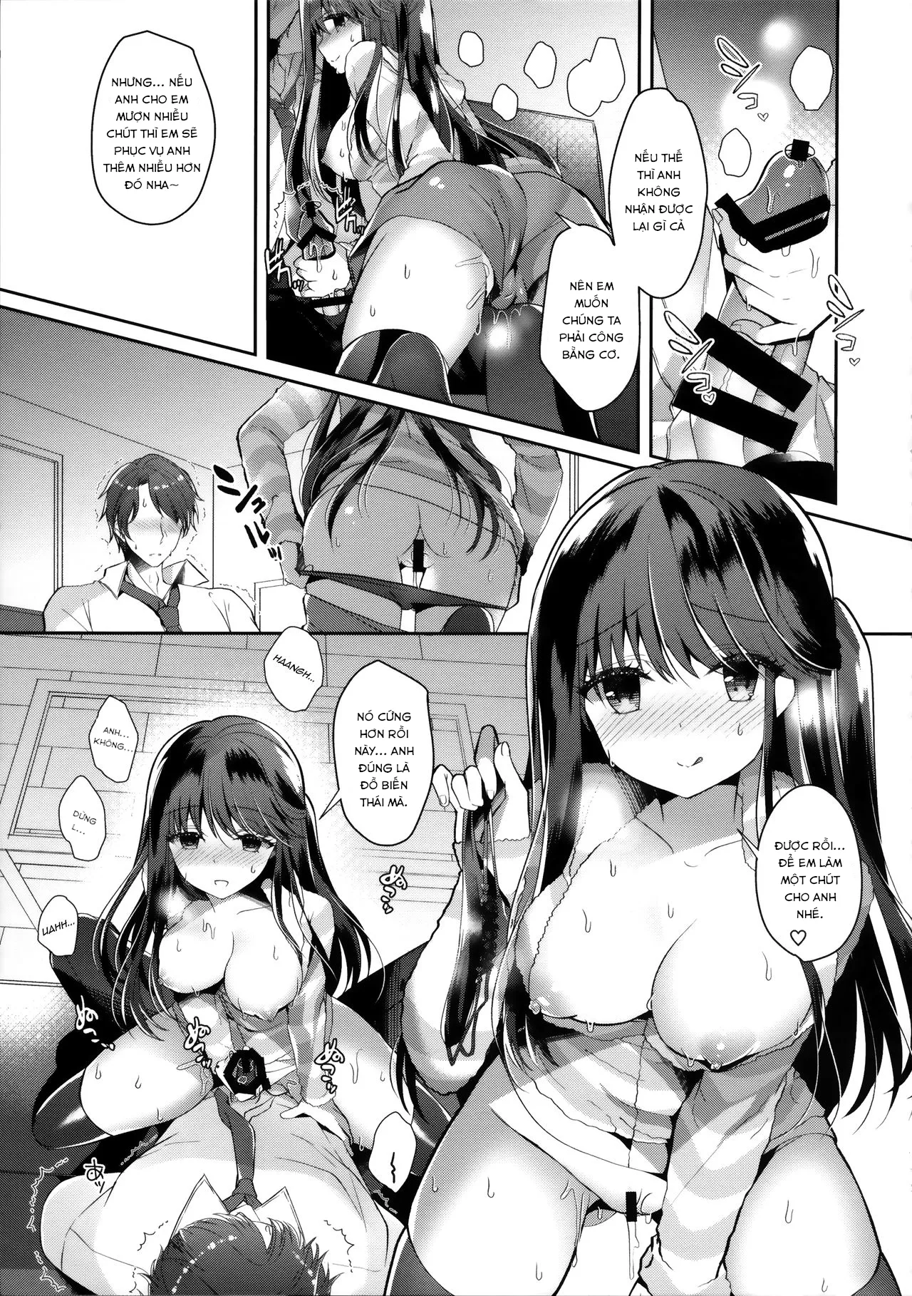 HentaiVN.net - Ảnh 7 - Đứa em gái Sayuki dễ thương của tôi hóa ra là một con phò!? [Bitch na Koakuma Sayuki-chan ~Onii-chan ni Anikatsuchuu~; ビッチな小悪魔紗雪ちゃん～お兄ちゃんに兄活中～] - Oneshot