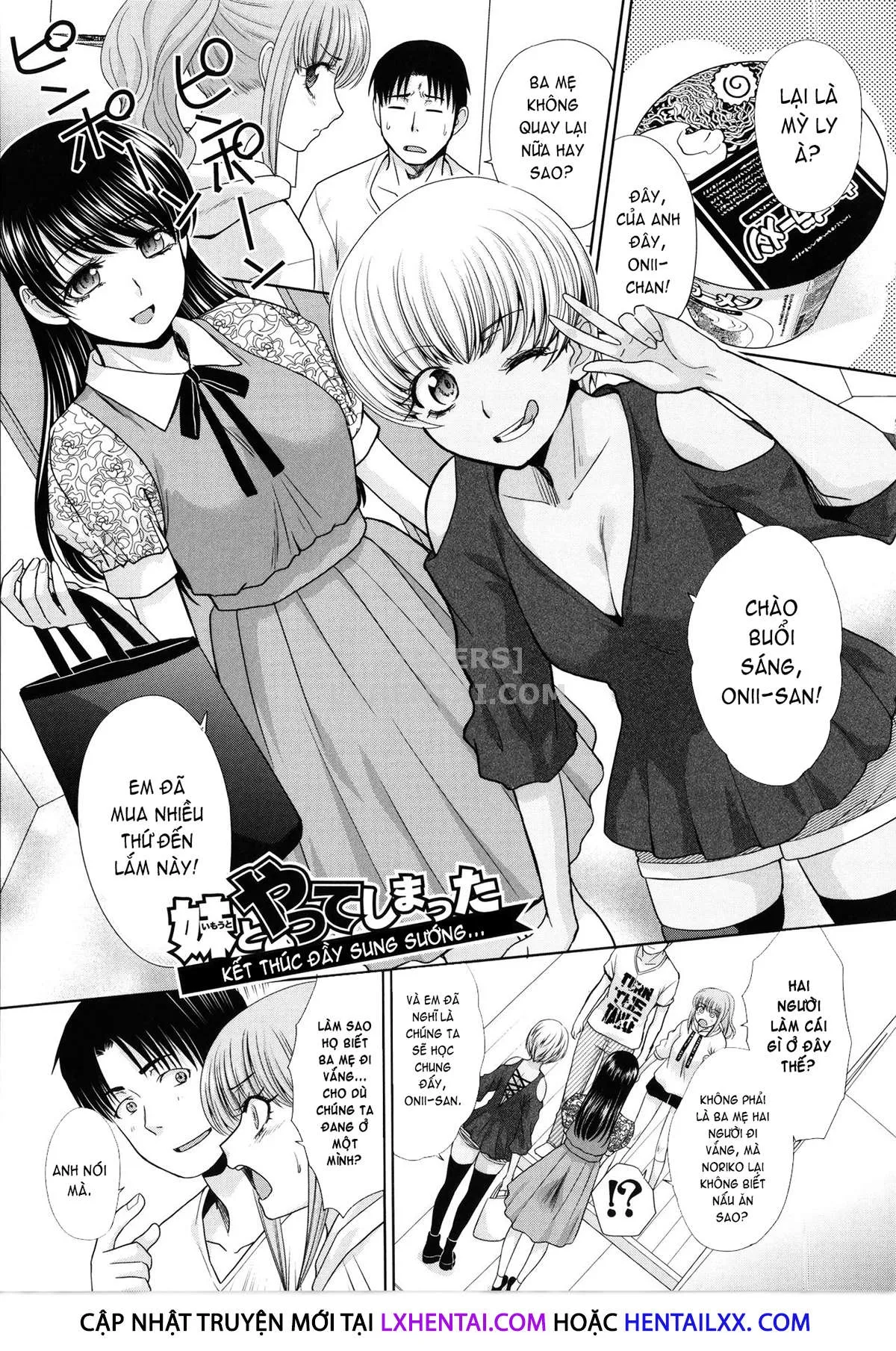 HentaiVN.net - Ảnh 5 - I Had Sex With My Sister And Then I Had Sex With Her Friends [Imouto To Yatte Shimattashi, Imouto No Tomodachi To Mo Yatte Shimatta] - Chap 10 - END