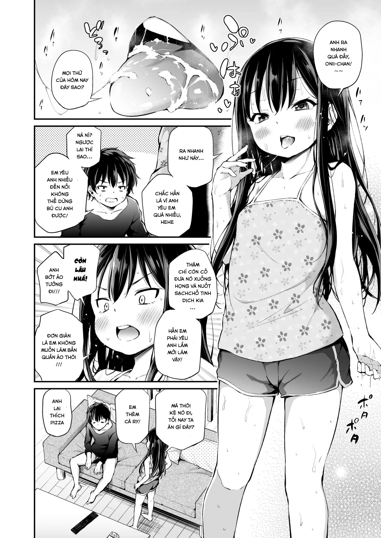 HentaiVN.net - Ảnh 8 - Địt tung lồn con em gái mất nết! [Namaiki na Imouto o Otosu Houhou] - Oneshot