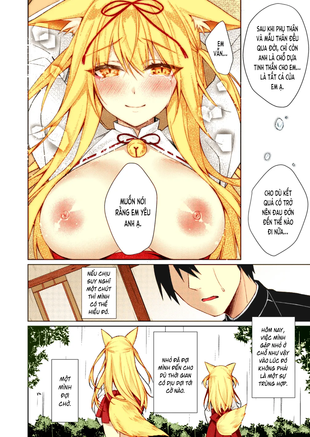 HentaiVN.net - Ảnh 23 - Làm rễ hồ ly [Kitsune no Mukoiri; 狐の婿入] - Oneshot