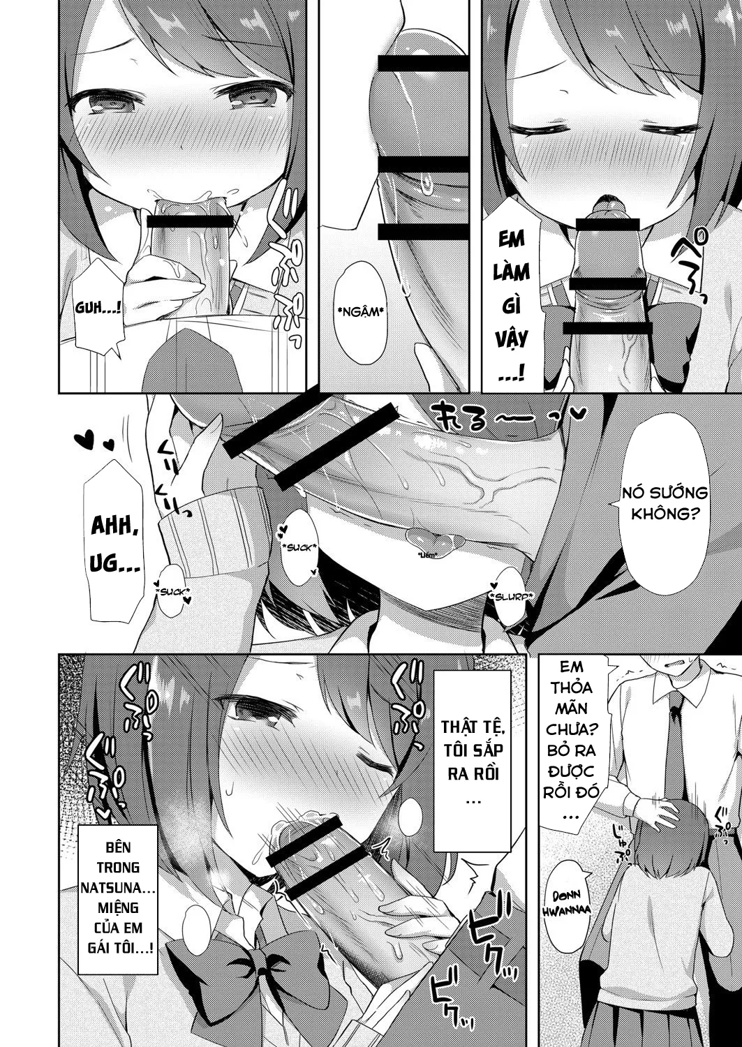 HentaiVN.net - Ảnh 10 - Sự cám dỗ của em gái nhỏ tôi [Yuuwaku・Imouto] - Chap 1: Natsuna và Onii-chan!