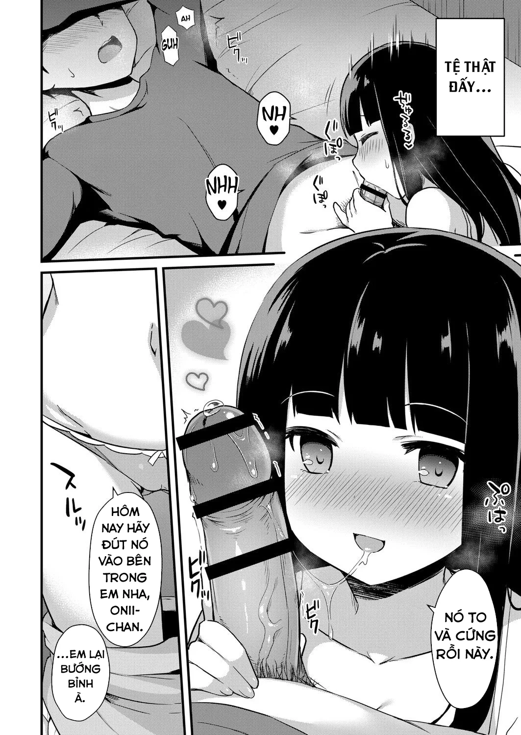 HentaiVN.net - Ảnh 14 - Sự cám dỗ của em gái nhỏ tôi [Yuuwaku・Imouto] - Chap 2: Chika và Onii-chan!