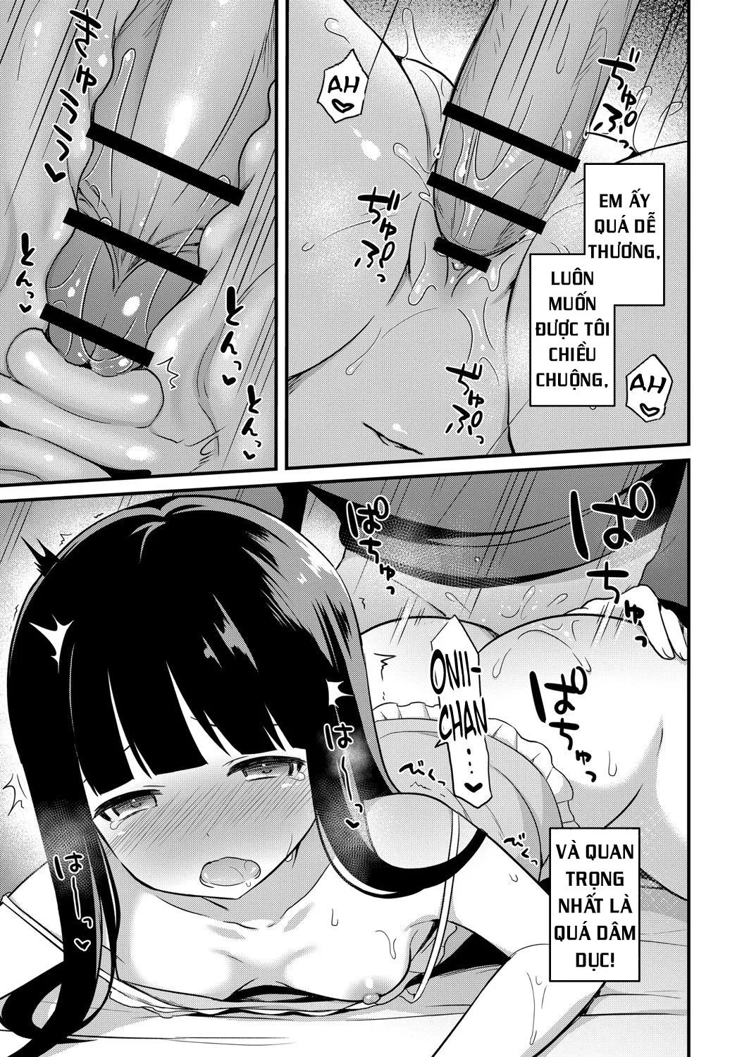 HentaiVN.net - Ảnh 21 - Sự cám dỗ của em gái nhỏ tôi [Yuuwaku・Imouto] - Chap 2: Chika và Onii-chan!