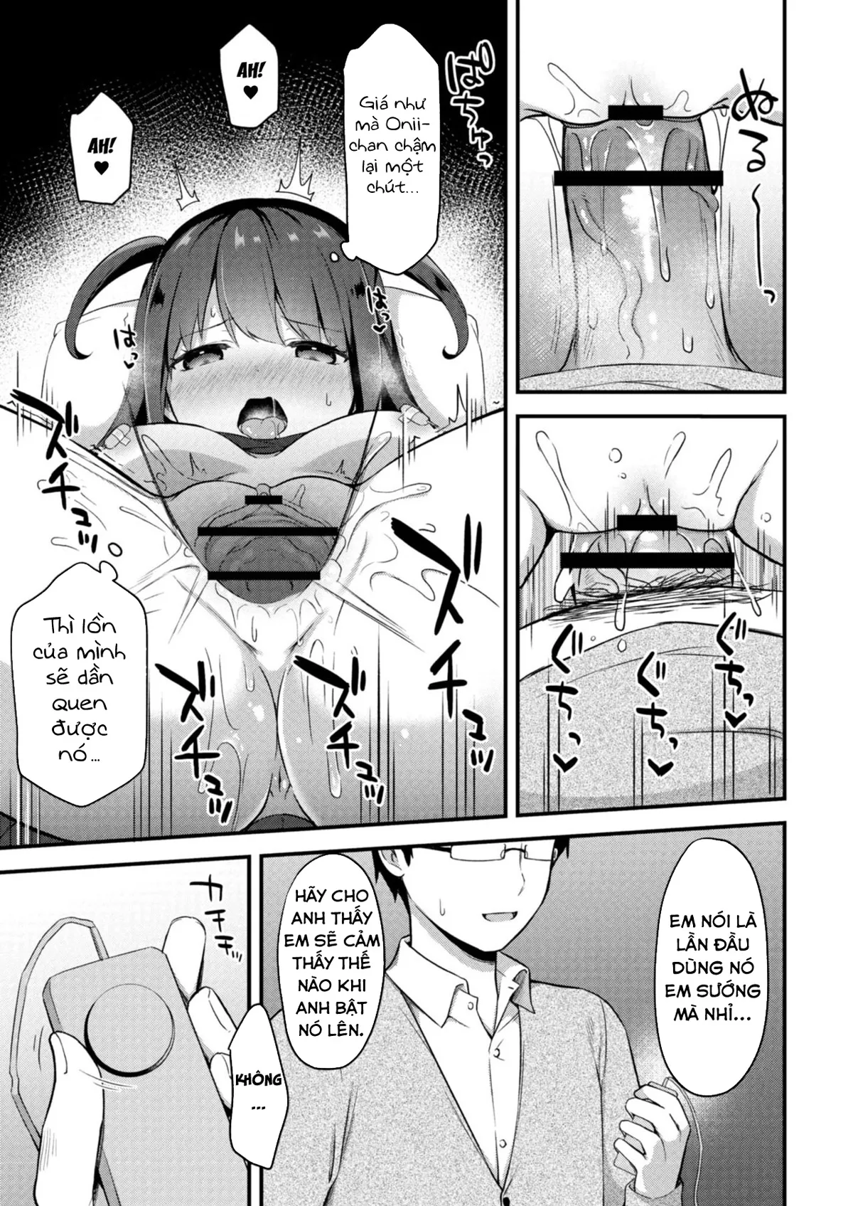 HentaiVN.net - Ảnh 17 - Sự cám dỗ của em gái nhỏ tôi [Yuuwaku・Imouto] - Chap 3: Rina và Onii-chan!
