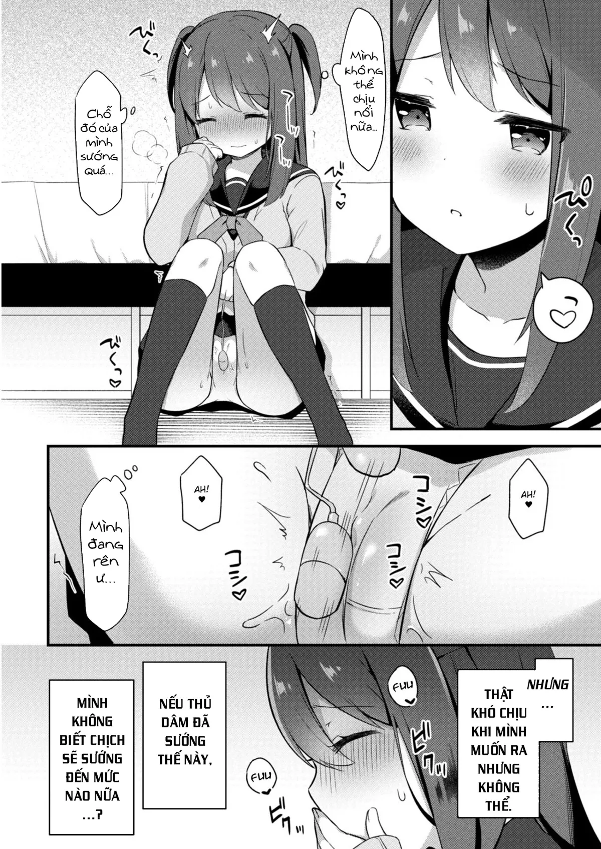 HentaiVN.net - Ảnh 8 - Sự cám dỗ của em gái nhỏ tôi [Yuuwaku・Imouto] - Chap 3: Rina và Onii-chan!