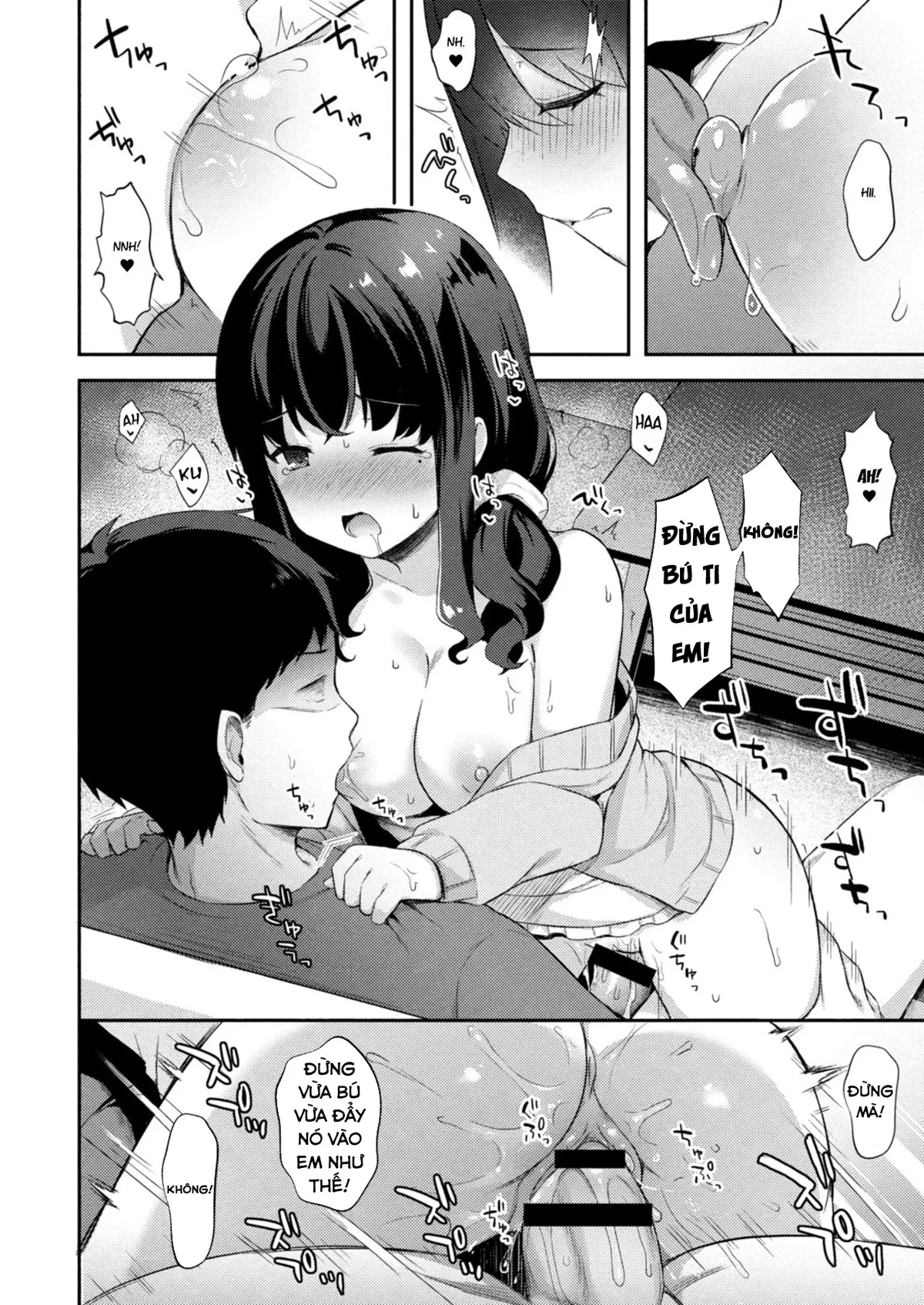 HentaiVN.net - Ảnh 14 - Sự cám dỗ của em gái nhỏ tôi [Yuuwaku・Imouto] - Chap 4: Airi và Onii-chan!