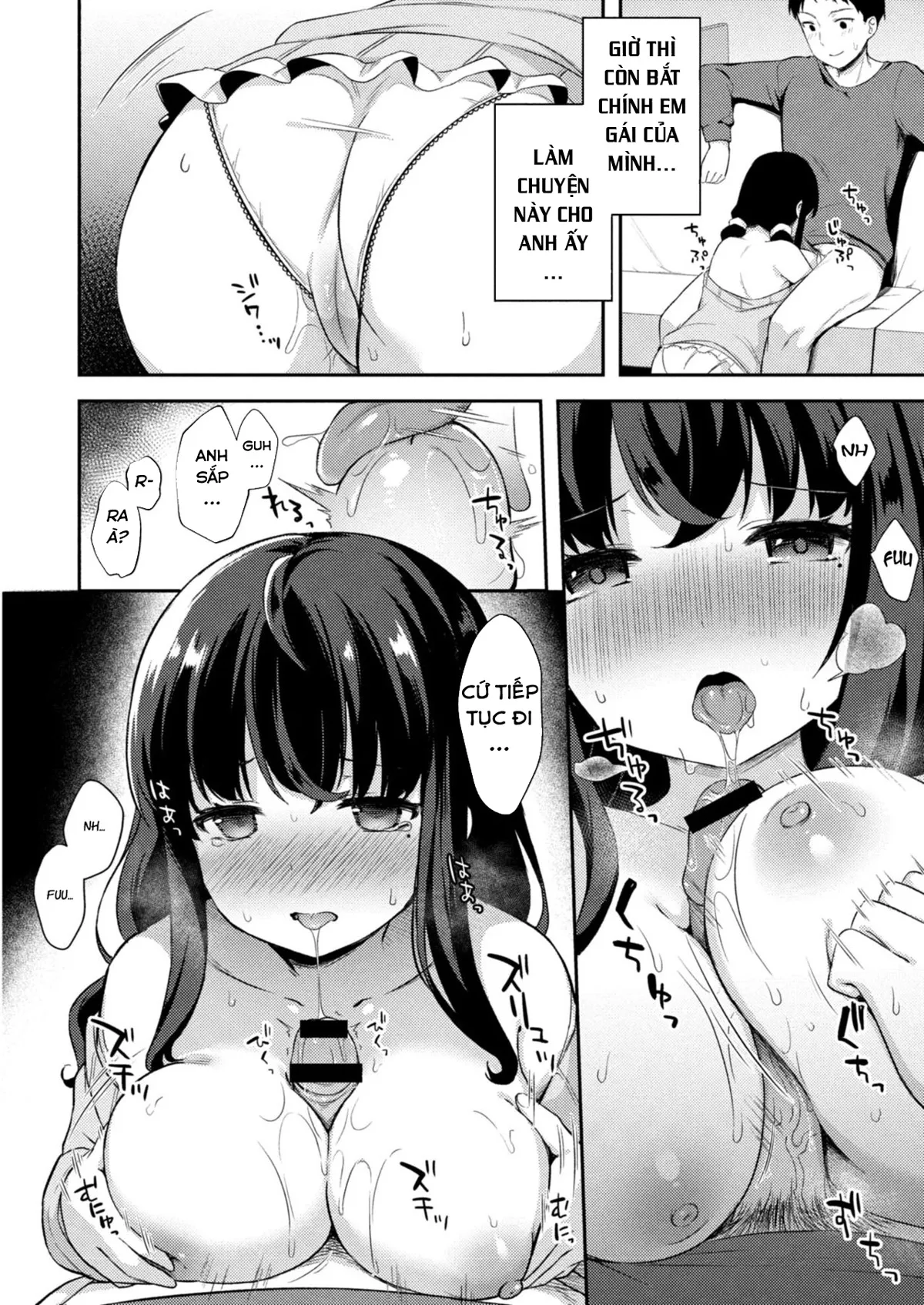 HentaiVN.net - Ảnh 8 - Sự cám dỗ của em gái nhỏ tôi [Yuuwaku・Imouto] - Chap 4: Airi và Onii-chan!