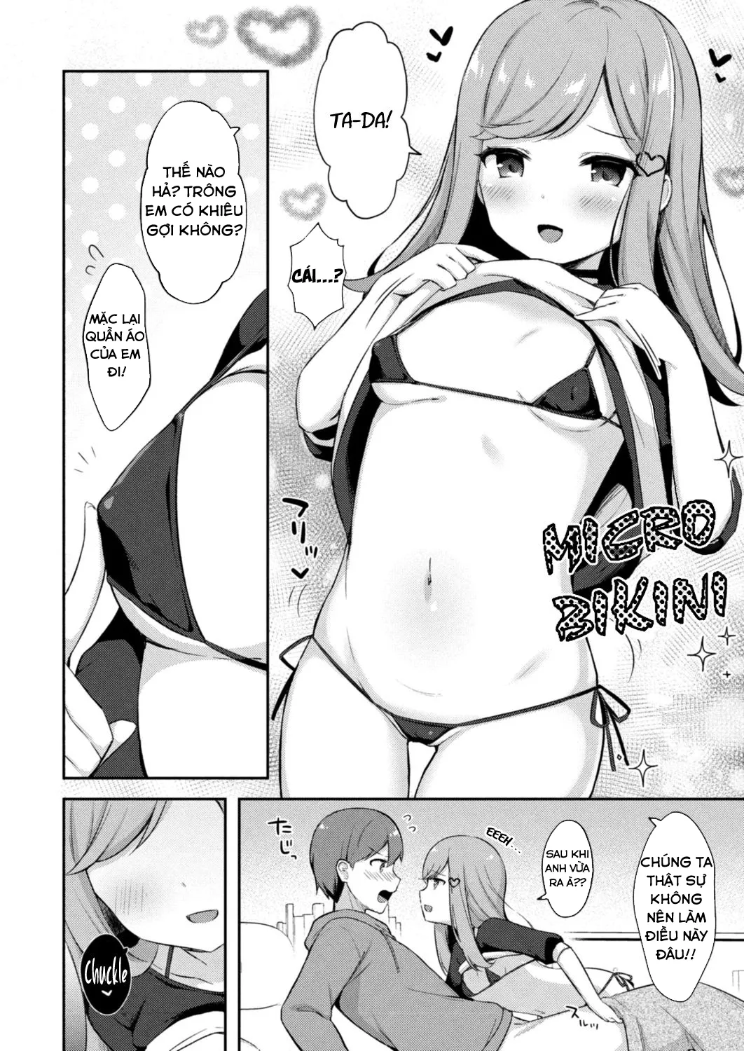HentaiVN.net - Ảnh 10 - Sự cám dỗ của em gái nhỏ tôi [Yuuwaku・Imouto] - Chap 5: Himeka và Onii-chan!
