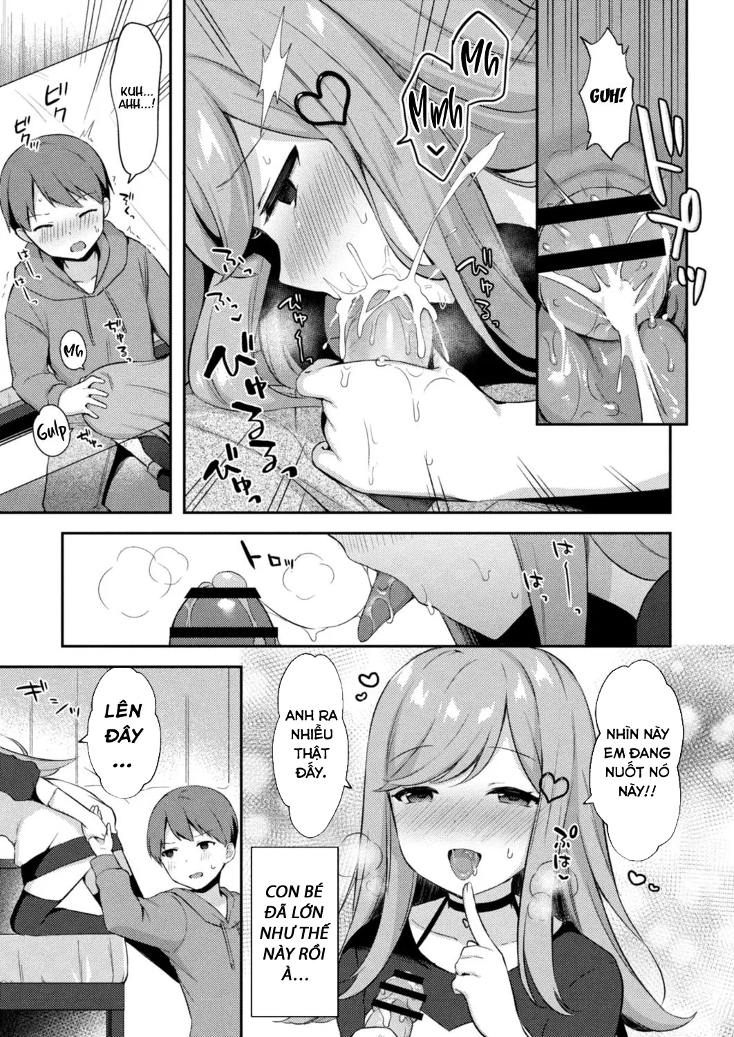 HentaiVN.net - Ảnh 9 - Sự cám dỗ của em gái nhỏ tôi [Yuuwaku・Imouto] - Chap 5: Himeka và Onii-chan!