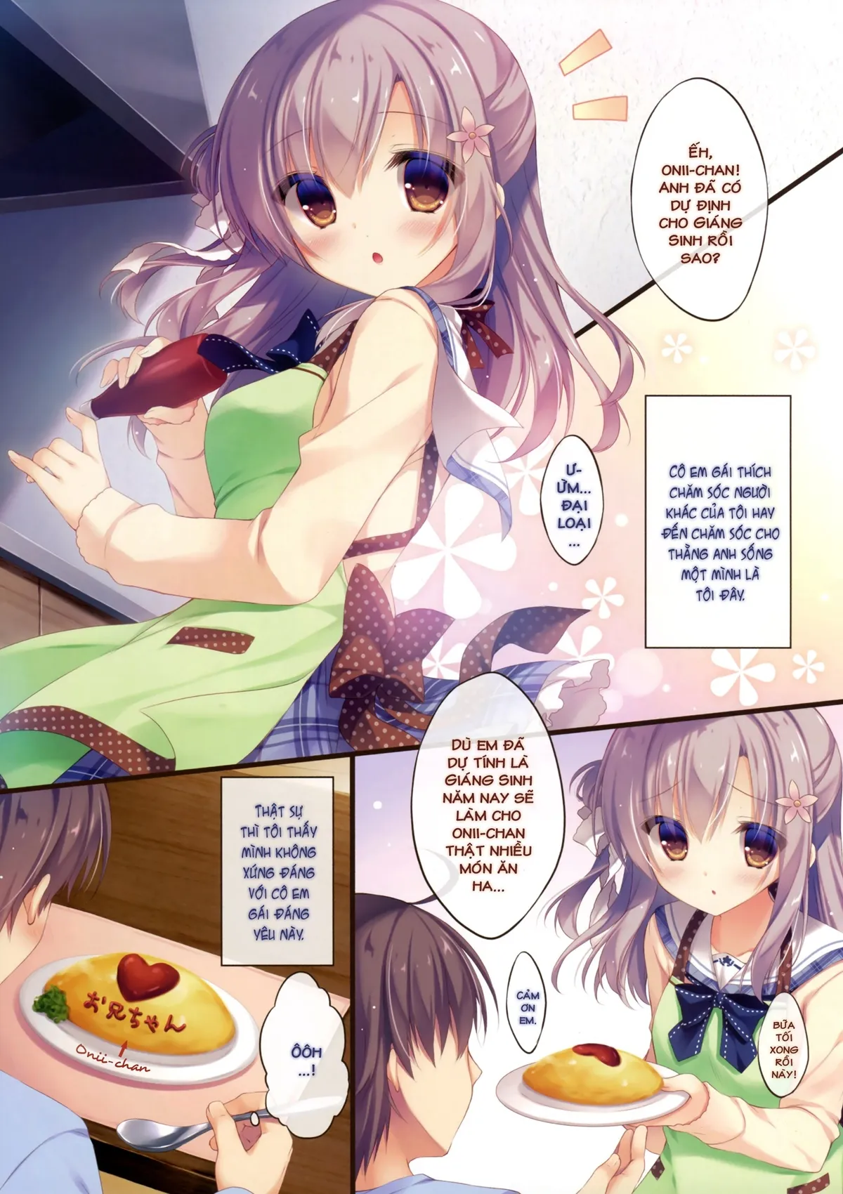 HentaiVN.net - Ảnh 4 - Cứ để việc chăm sóc anh hai cho em nhé [Onii-chan Osewa wa Watashi ni Makasete ne, お兄ちゃんお世話は私に任せてね] - Chương 2
