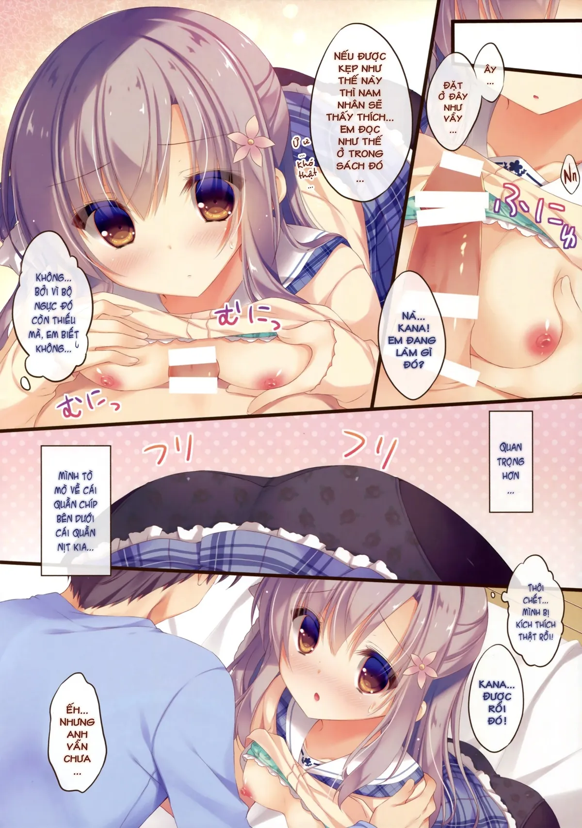 HentaiVN.net - Ảnh 7 - Cứ để việc chăm sóc anh hai cho em nhé [Onii-chan Osewa wa Watashi ni Makasete ne, お兄ちゃんお世話は私に任せてね] - Chương 2