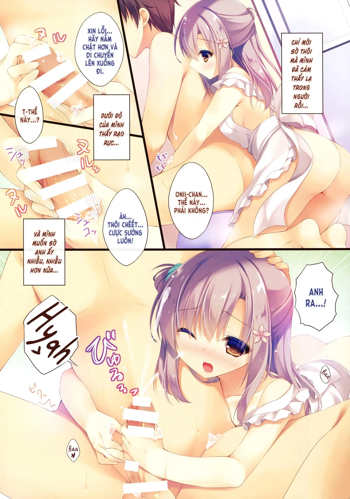 HentaiVN.net - Ảnh 9 - Cứ để việc chăm sóc anh hai cho em nhé [Onii-chan Osewa wa Watashi ni Makasete ne, お兄ちゃんお世話は私に任せてね] - Chương 4