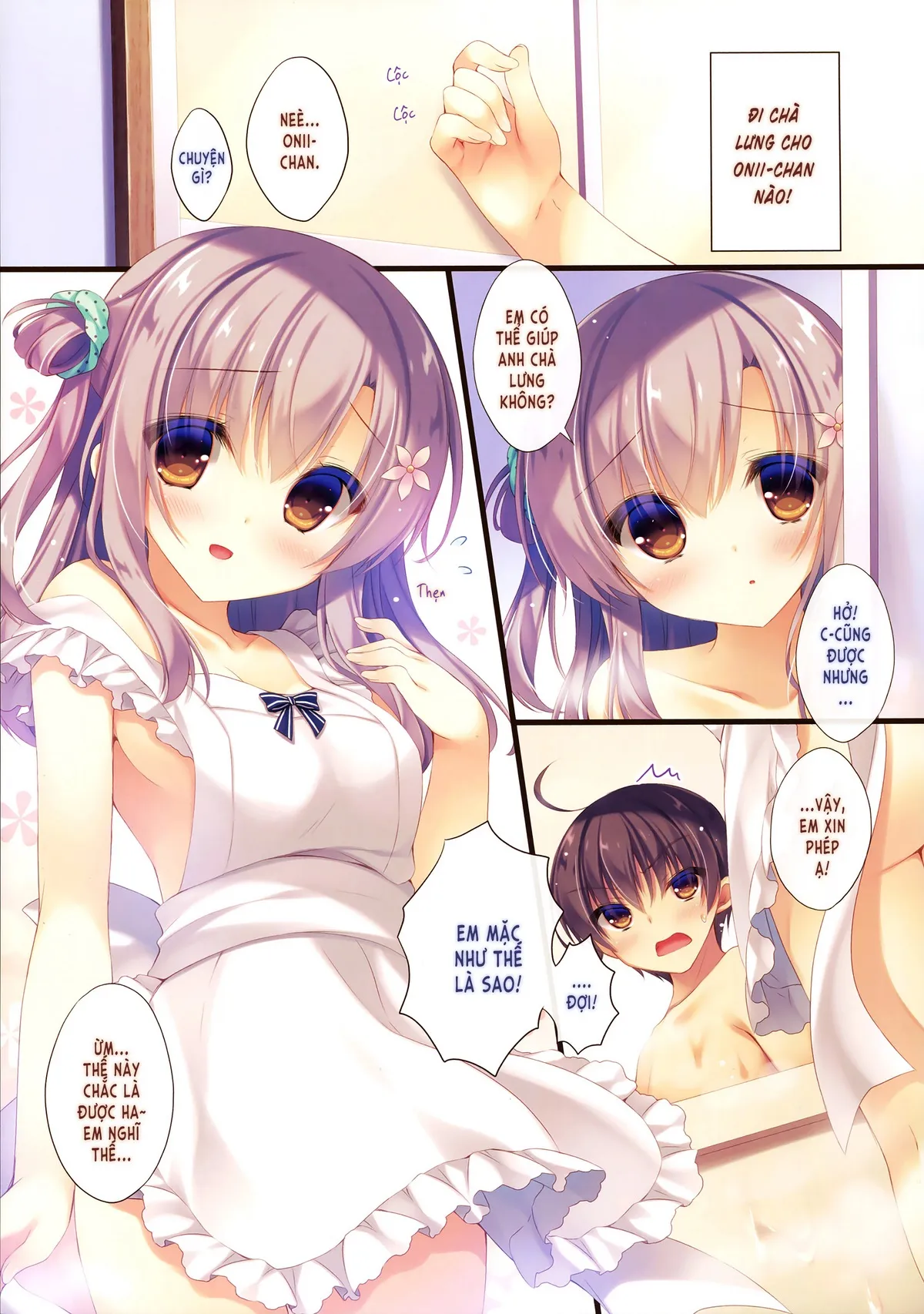 HentaiVN.net - Ảnh 6 - Cứ để việc chăm sóc anh hai cho em nhé [Onii-chan Osewa wa Watashi ni Makasete ne, お兄ちゃんお世話は私に任せてね] - Chương 4