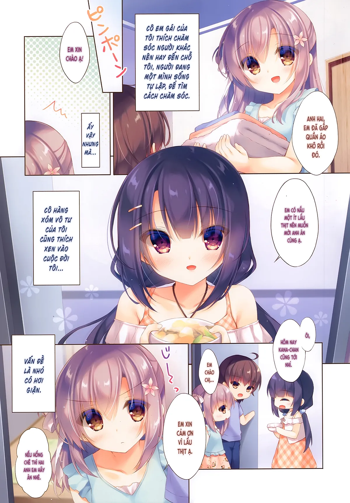 HentaiVN.net - Ảnh 5 - Cứ để việc chăm sóc anh hai cho em nhé [Onii-chan Osewa wa Watashi ni Makasete ne, お兄ちゃんお世話は私に任せてね] - Chương 6 [thêm vào tháng 07:2020]