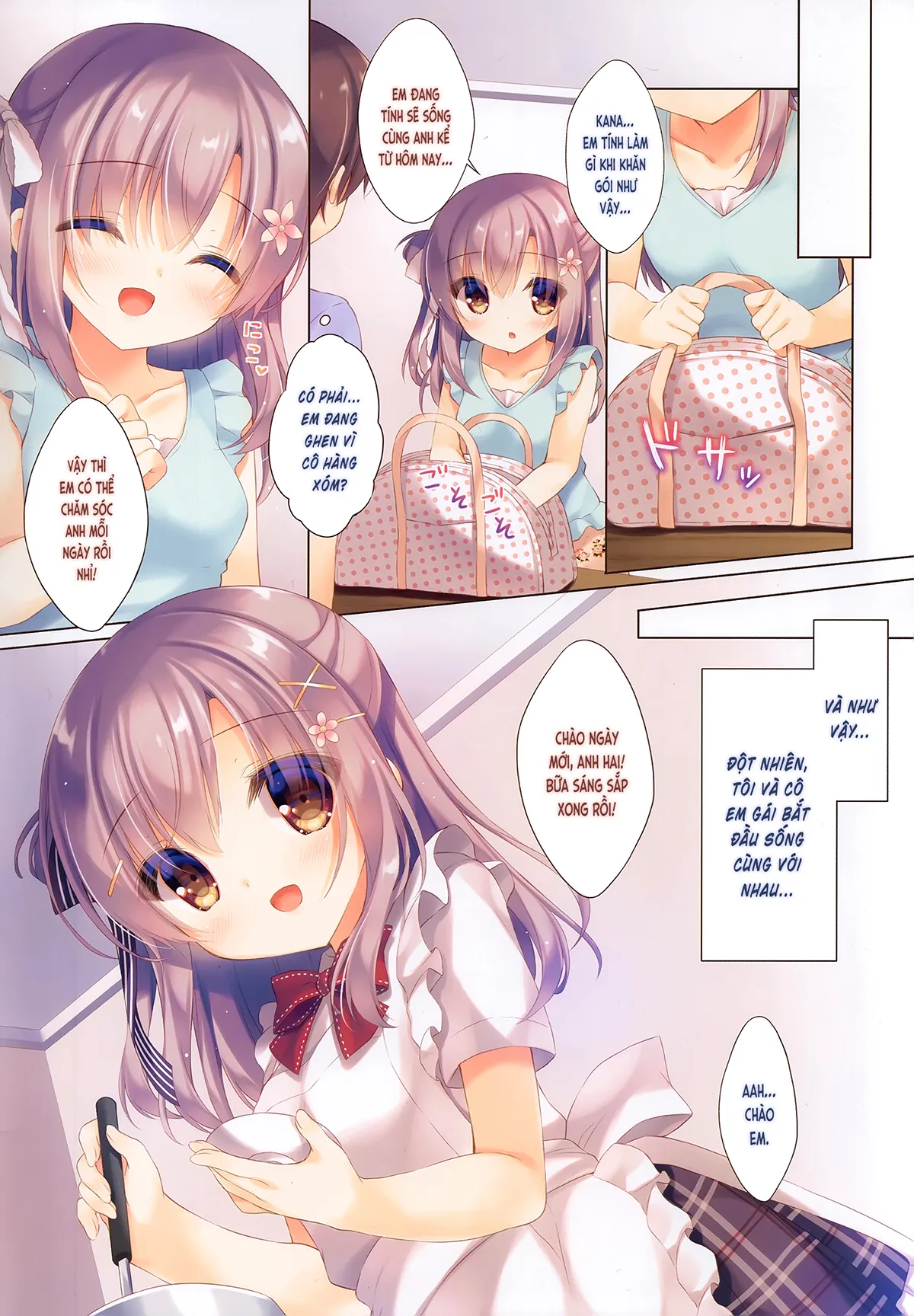 HentaiVN.net - Ảnh 6 - Cứ để việc chăm sóc anh hai cho em nhé [Onii-chan Osewa wa Watashi ni Makasete ne, お兄ちゃんお世話は私に任せてね] - Chương 6 [thêm vào tháng 07:2020]
