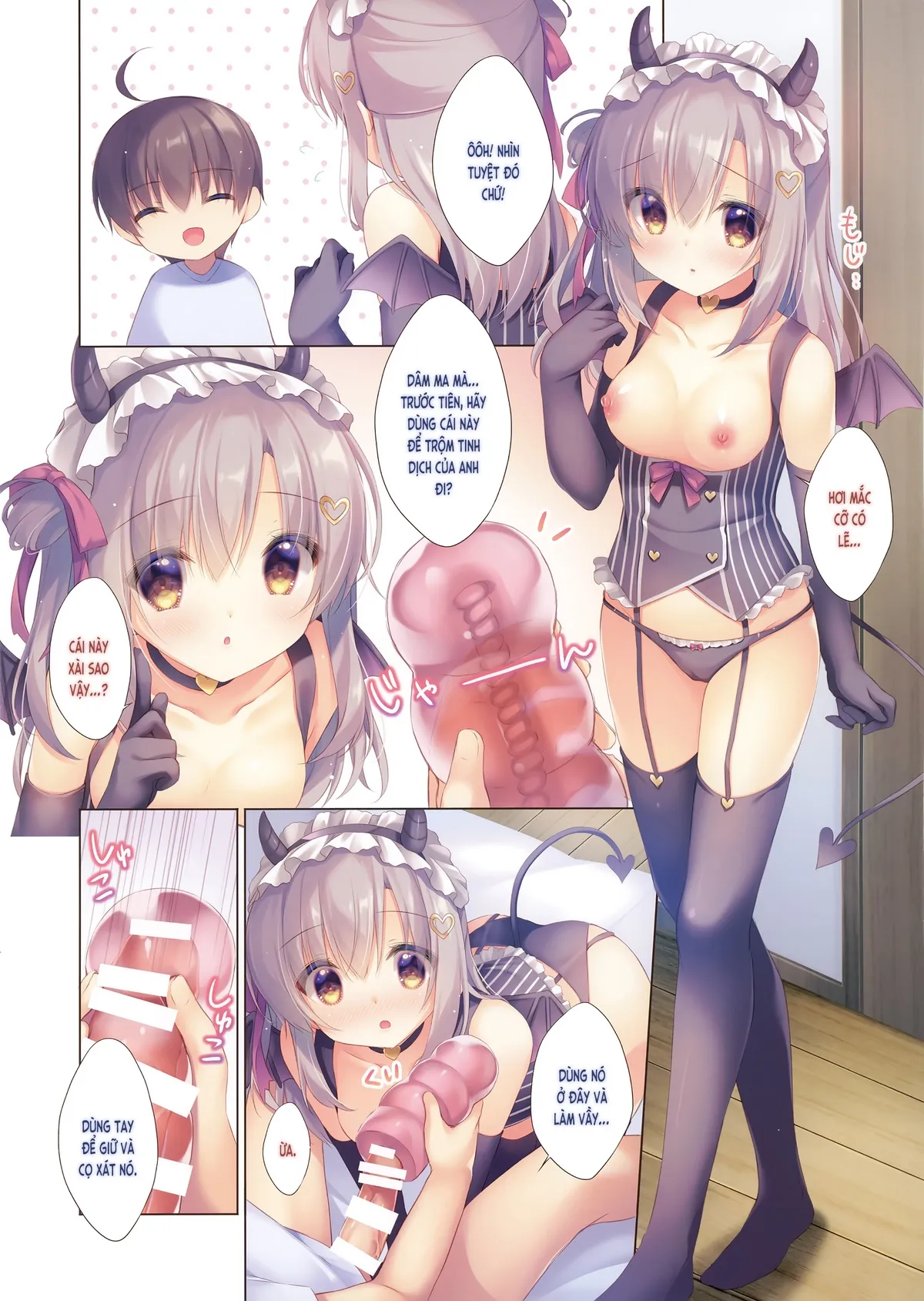 HentaiVN.net - Ảnh 5 - Cứ để việc chăm sóc anh hai cho em nhé [Onii-chan Osewa wa Watashi ni Makasete ne, お兄ちゃんお世話は私に任せてね] - Chương 8. Mộng ma