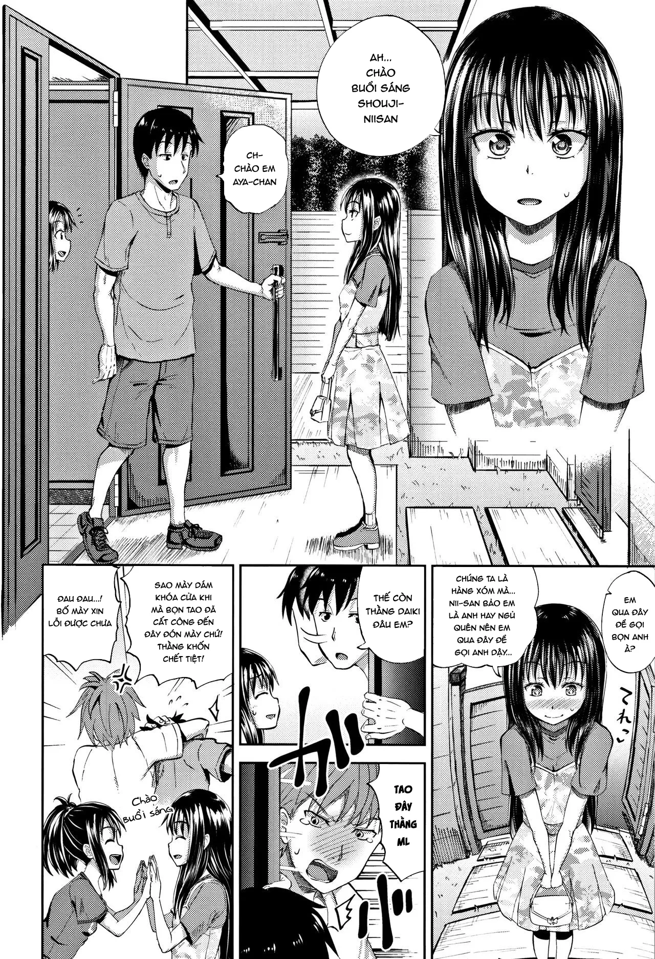HentaiVN.net - Ảnh 4 - Nodohame: Imouto Swappi [ノドハメ] - Chap 1