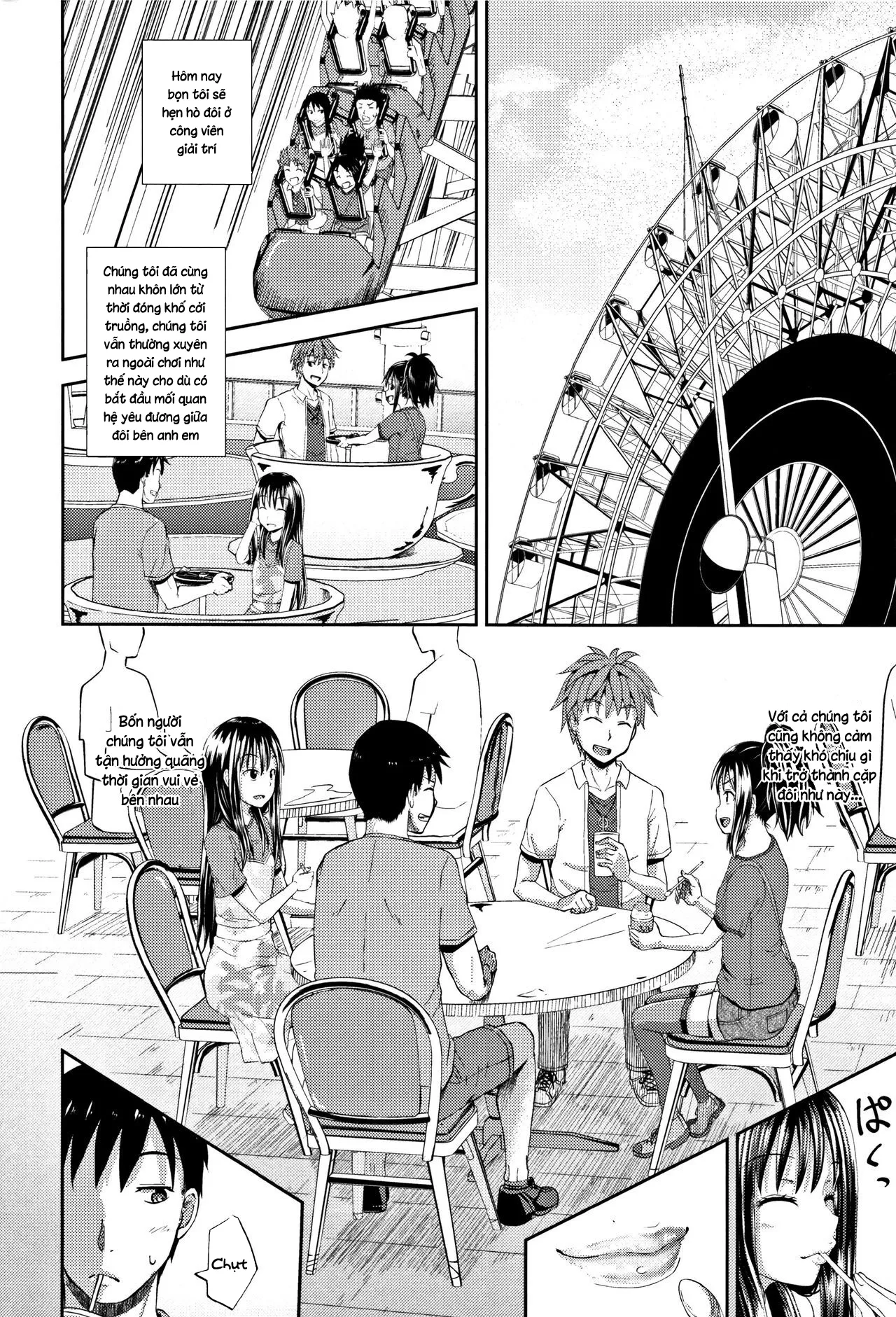 HentaiVN.net - Ảnh 6 - Nodohame: Imouto Swappi [ノドハメ] - Chap 1