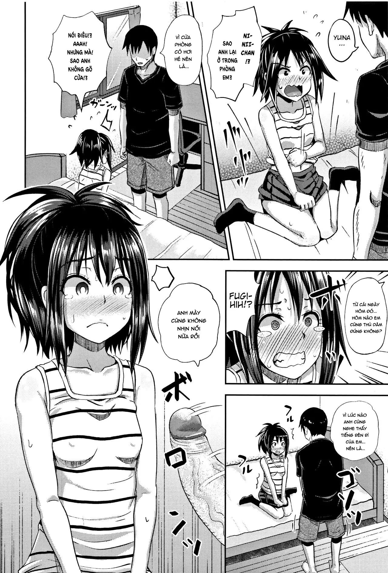 HentaiVN.net - Ảnh 3 - Nodohame: Imouto Swappi [ノドハメ] - Chap 2