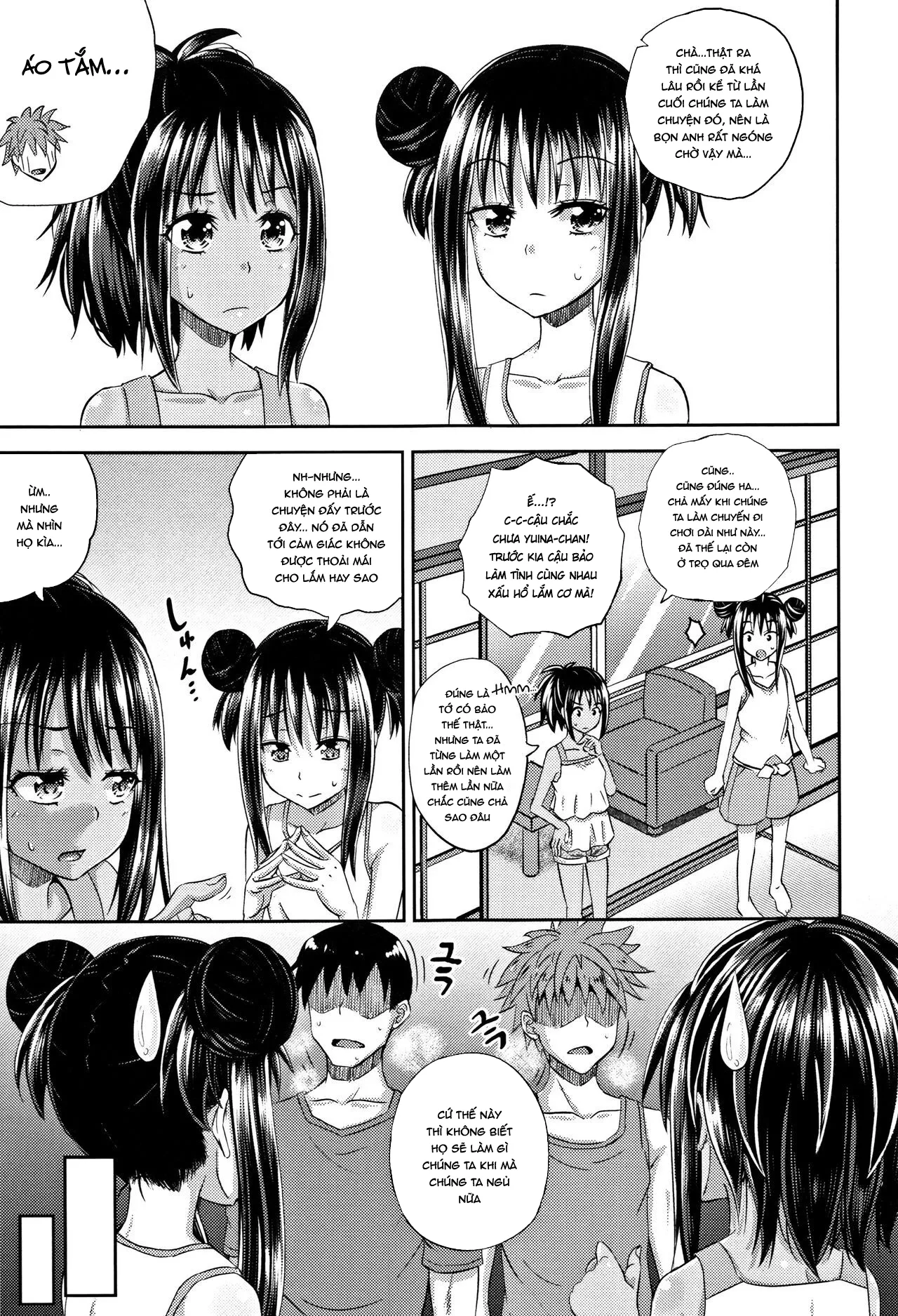 HentaiVN.net - Ảnh 6 - Nodohame: Imouto Swappi [ノドハメ] - Chap 3