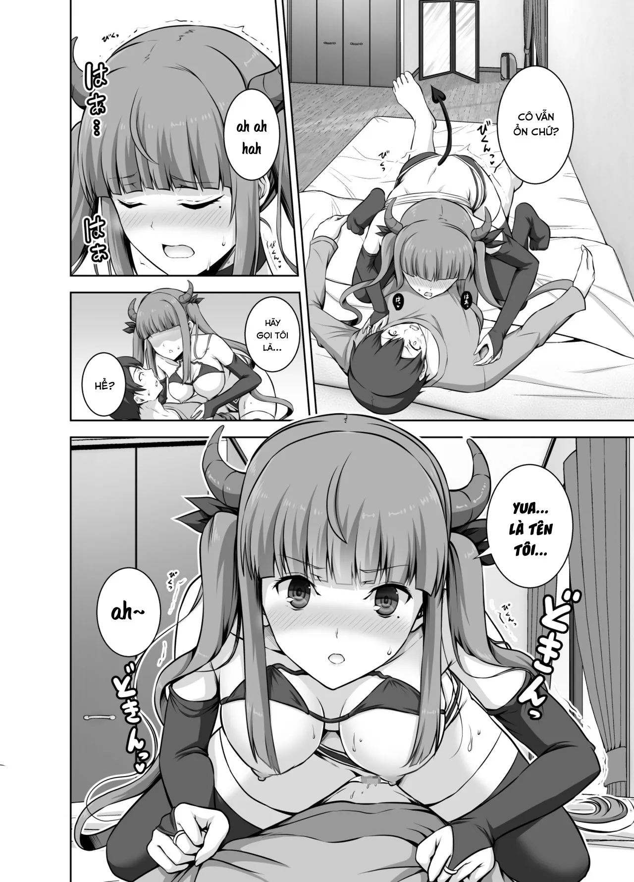 HentaiVN.net - Ảnh 9 - Em gái succubus của tôi không nghiện phịch đâu! [妹サキュバスはHにハマッたりしないんだからね] - Oneshot
