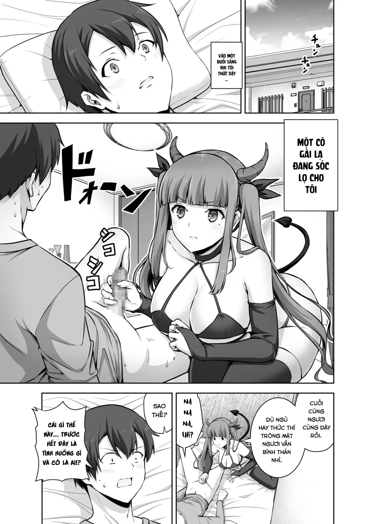 HentaiVN.net - Ảnh 3 - Em gái succubus của tôi không nghiện phịch đâu! [妹サキュバスはHにハマッたりしないんだからね] - Oneshot