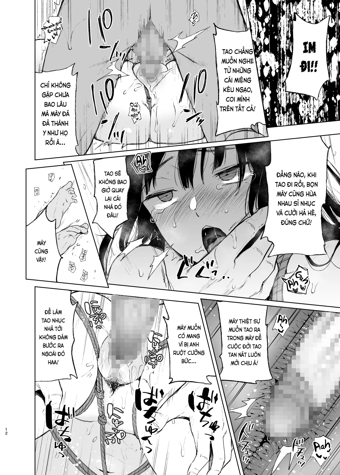 HentaiVN.net - Ảnh 9 - Lỗi tại, anh hai cả đó (nguyên tác) [Onii-chan no, Sei da yo; おにいちゃんの、せいだよ] - Oneshot