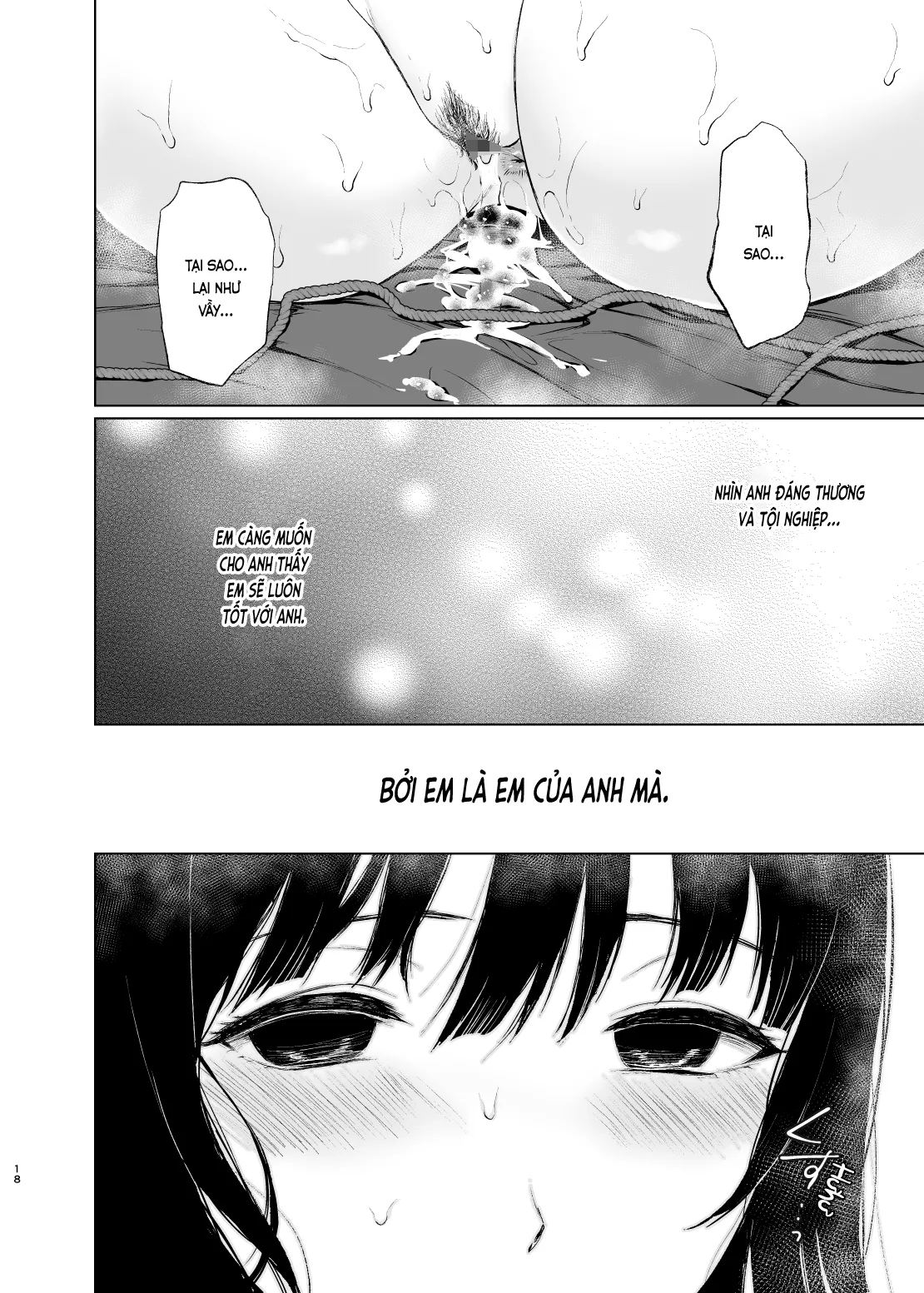HentaiVN.net - Ảnh 14 - Lỗi tại, anh hai cả đó (nguyên tác) [Onii-chan no, Sei da yo; おにいちゃんの、せいだよ] - Oneshot