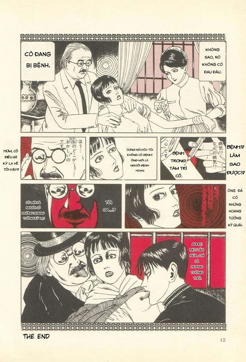 HentaiVN.net - Ảnh 8 - Tuyển tập kinh dị của Suehiro Maruo - Bông hồng nhuốm màu quỷ dữ [Rose Colored Monster] - Chap 1