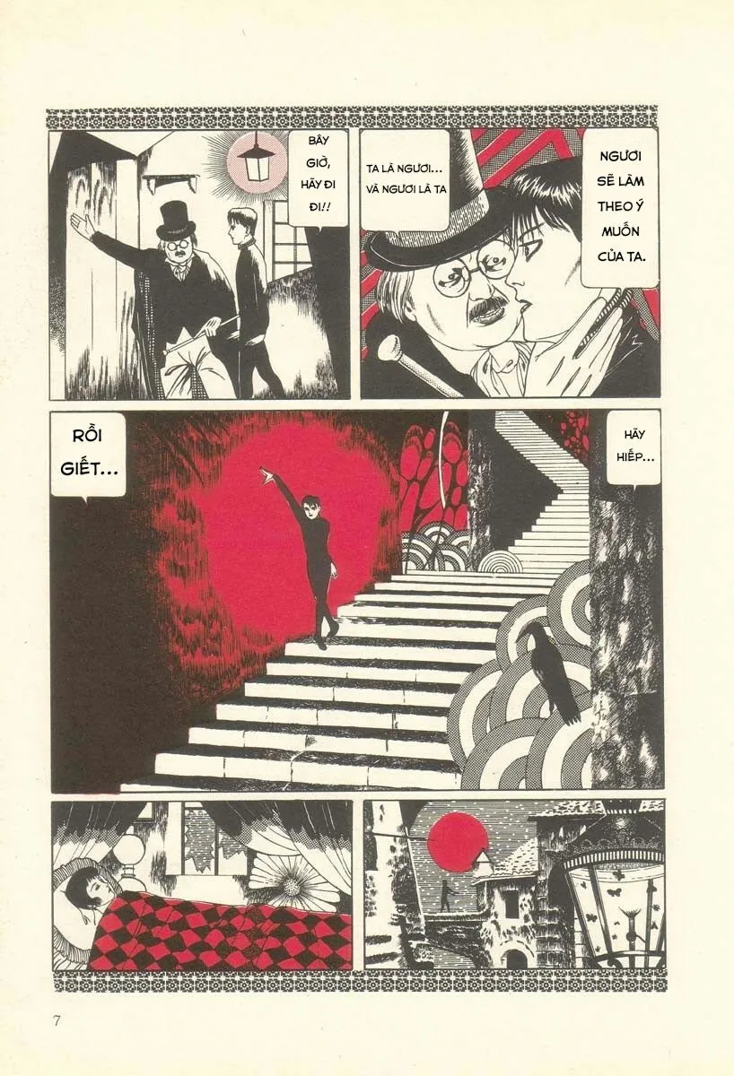 HentaiVN.net - Ảnh 3 - Tuyển tập kinh dị của Suehiro Maruo - Bông hồng nhuốm màu quỷ dữ [Rose Colored Monster] - Chap 1