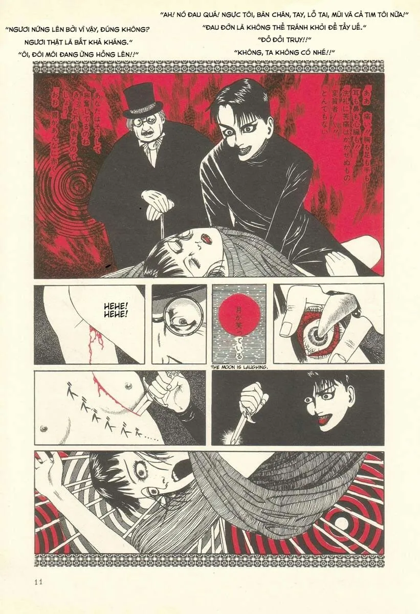 HentaiVN.net - Ảnh 7 - Tuyển tập kinh dị của Suehiro Maruo - Bông hồng nhuốm màu quỷ dữ [Rose Colored Monster] - Chap 1