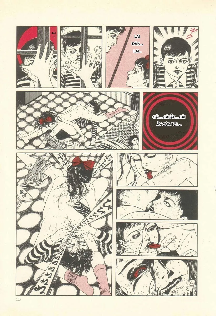 HentaiVN.net - Ảnh 3 - Tuyển tập kinh dị của Suehiro Maruo - Bông hồng nhuốm màu quỷ dữ [Rose Colored Monster] - Chap 2: Kỵ sĩ của dải ruy băng