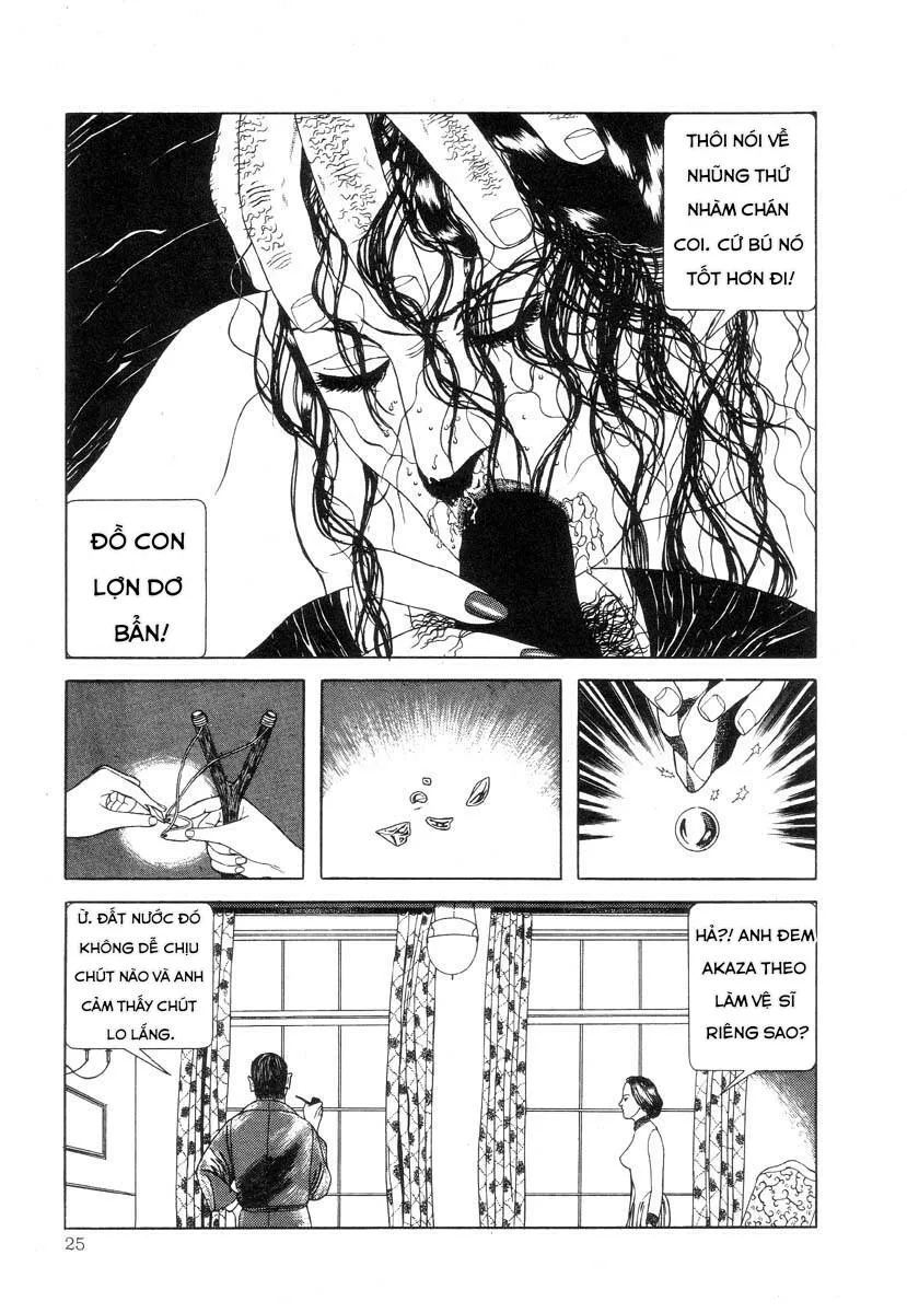 HentaiVN.net - Ảnh 9 - Tuyển tập kinh dị của Suehiro Maruo - Bông hồng nhuốm màu quỷ dữ [Rose Colored Monster] - Chap 3: Thói quen của người đàn ông tầng lớp hạ lưu
