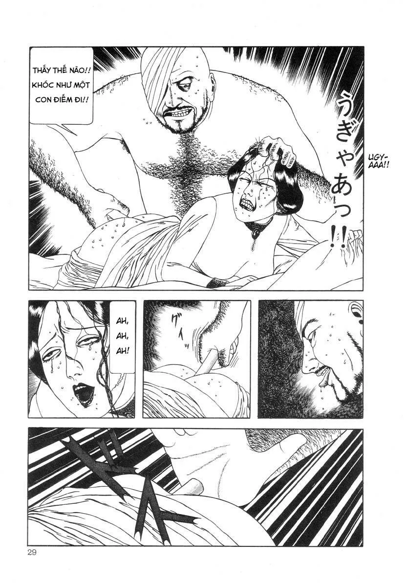 HentaiVN.net - Ảnh 13 - Tuyển tập kinh dị của Suehiro Maruo - Bông hồng nhuốm màu quỷ dữ [Rose Colored Monster] - Chap 3: Thói quen của người đàn ông tầng lớp hạ lưu