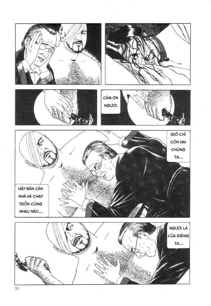HentaiVN.net - Ảnh 15 - Tuyển tập kinh dị của Suehiro Maruo - Bông hồng nhuốm màu quỷ dữ [Rose Colored Monster] - Chap 3: Thói quen của người đàn ông tầng lớp hạ lưu