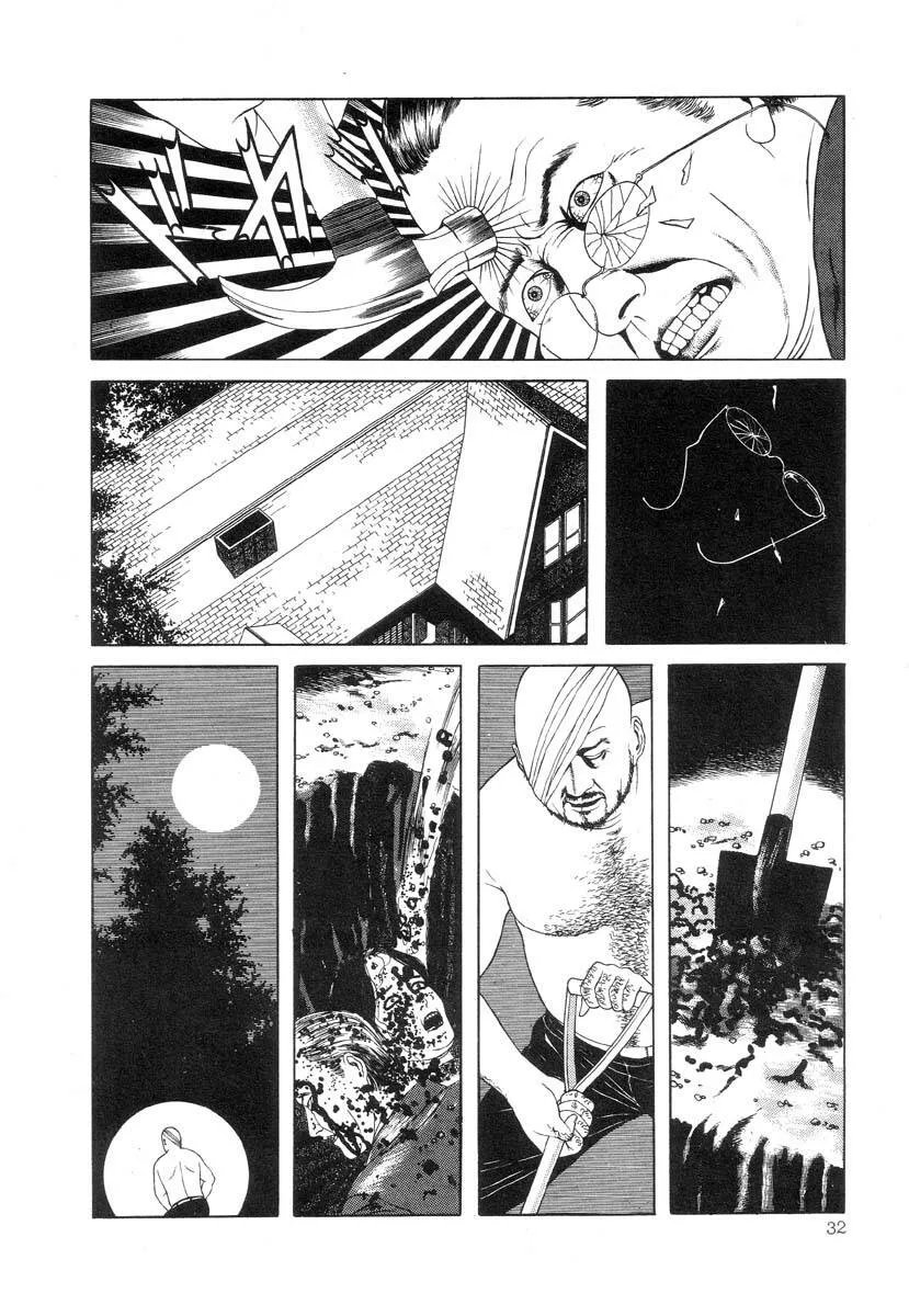 HentaiVN.net - Ảnh 16 - Tuyển tập kinh dị của Suehiro Maruo - Bông hồng nhuốm màu quỷ dữ [Rose Colored Monster] - Chap 3: Thói quen của người đàn ông tầng lớp hạ lưu