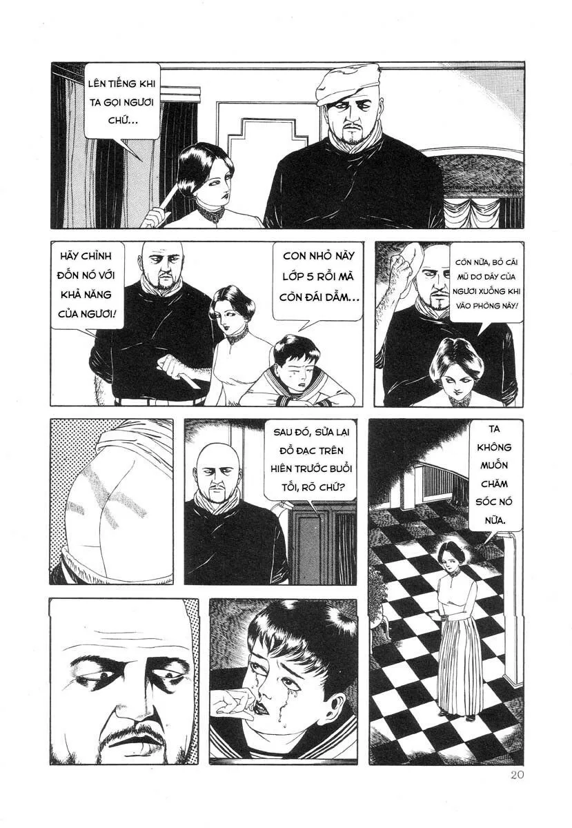 HentaiVN.net - Ảnh 4 - Tuyển tập kinh dị của Suehiro Maruo - Bông hồng nhuốm màu quỷ dữ [Rose Colored Monster] - Chap 3: Thói quen của người đàn ông tầng lớp hạ lưu