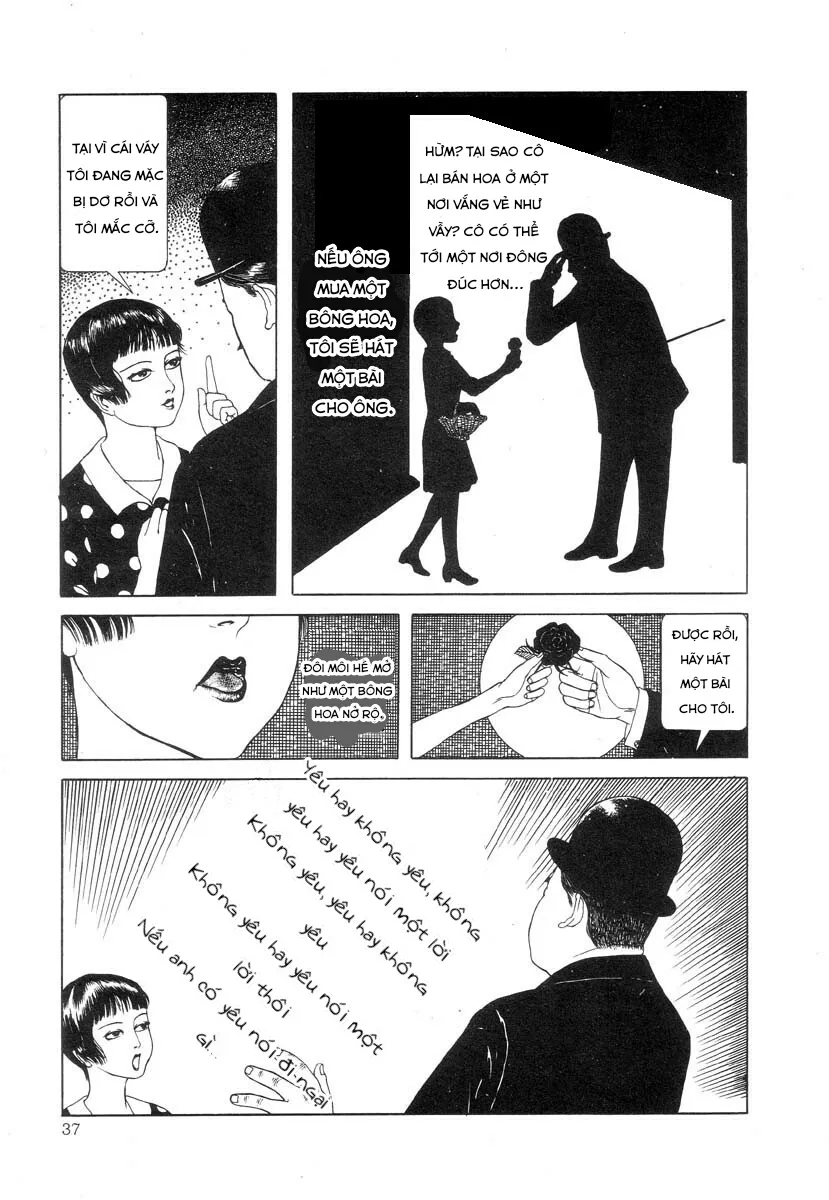 HentaiVN.net - Ảnh 3 - Tuyển tập kinh dị của Suehiro Maruo - Bông hồng nhuốm màu quỷ dữ [Rose Colored Monster] - Chap 4: Câu chuyện buồn và bí mật của cô gái Camelia
