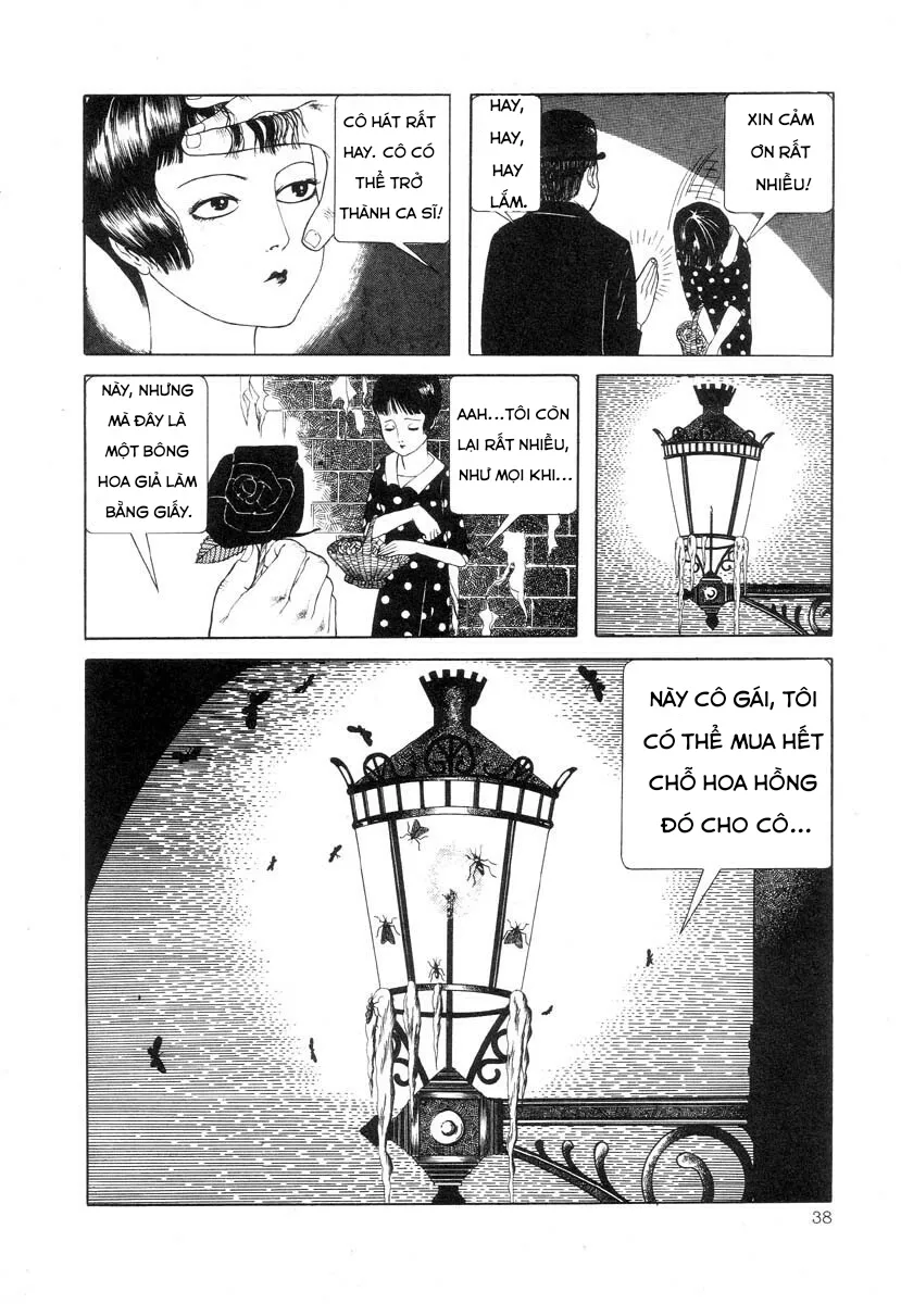 HentaiVN.net - Ảnh 4 - Tuyển tập kinh dị của Suehiro Maruo - Bông hồng nhuốm màu quỷ dữ [Rose Colored Monster] - Chap 4: Câu chuyện buồn và bí mật của cô gái Camelia